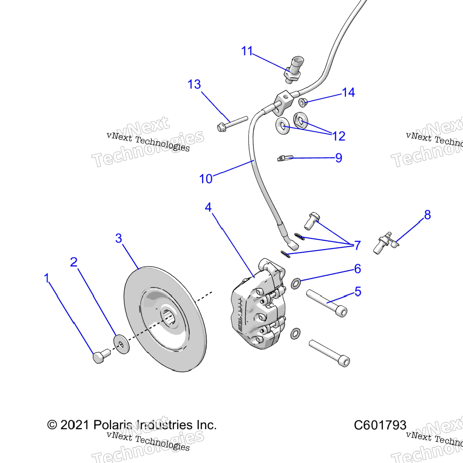 Brakes, Brake Asm. All Options