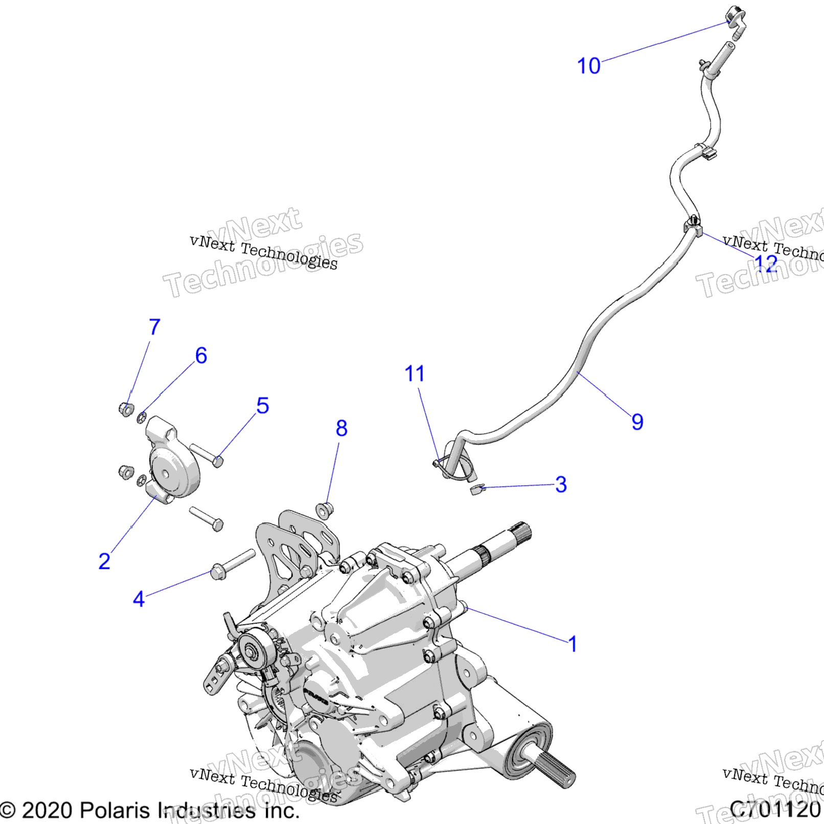 Drive Train, Main Gearcase Mounting