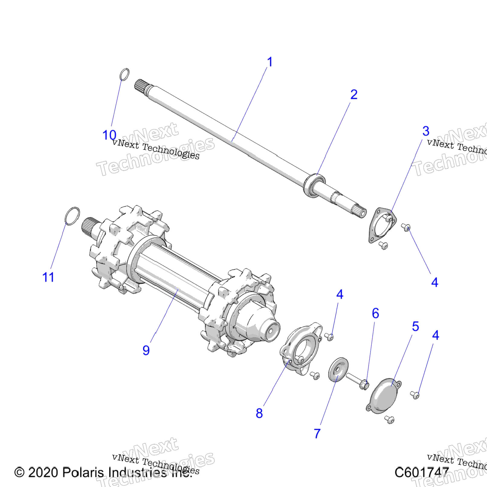 Drive Train, Jackshaft & Driveshaft All Options