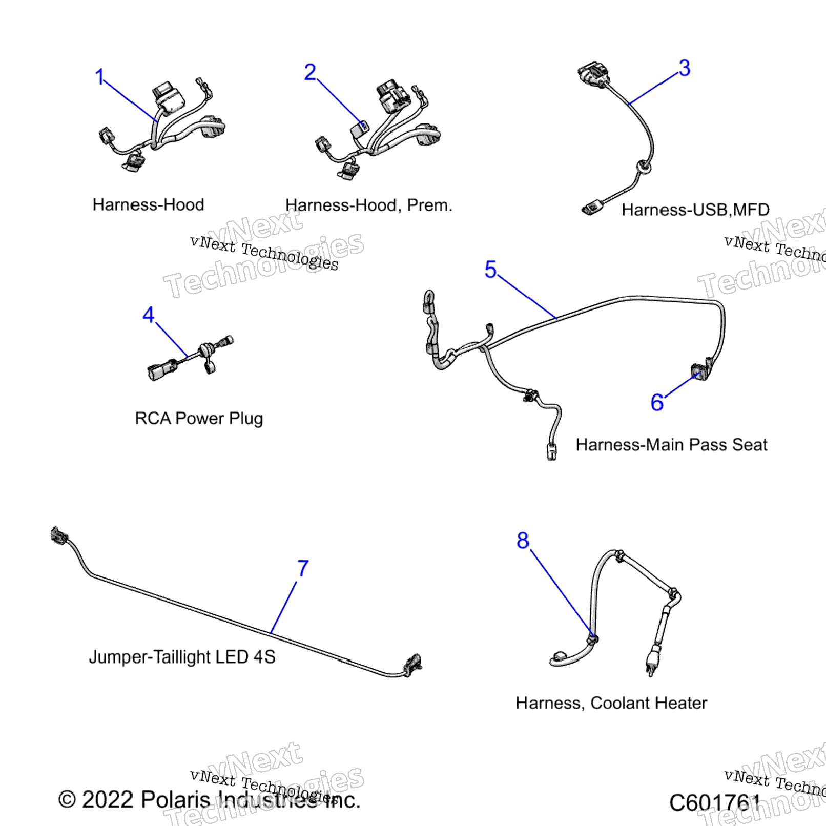 Electrical, Wire HarnessesJumpers All Options