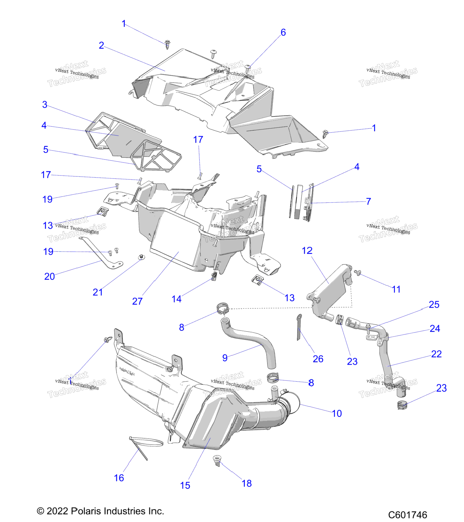 Engine, Air Intake System All Options