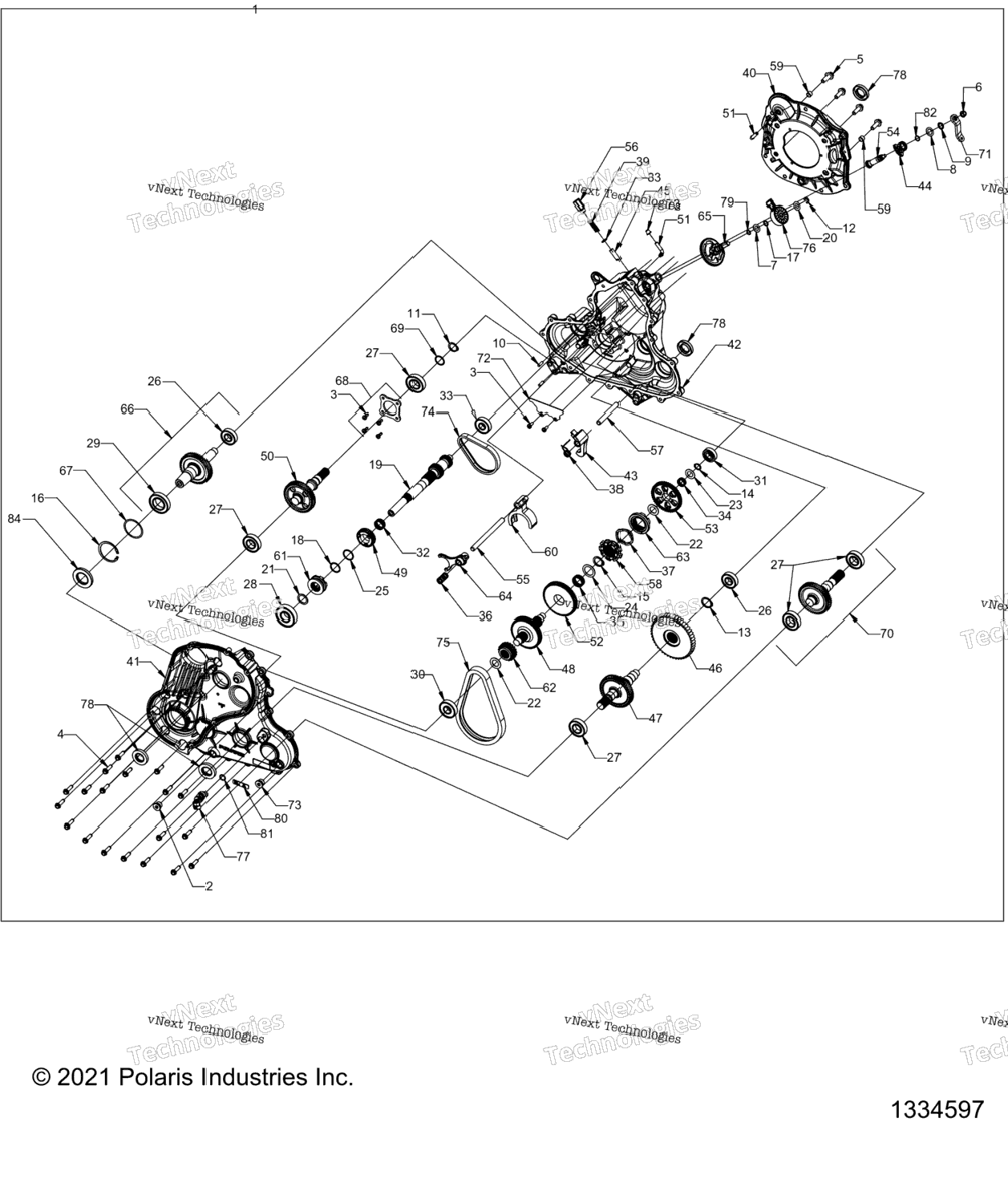 Drive Train, Main Gearcase