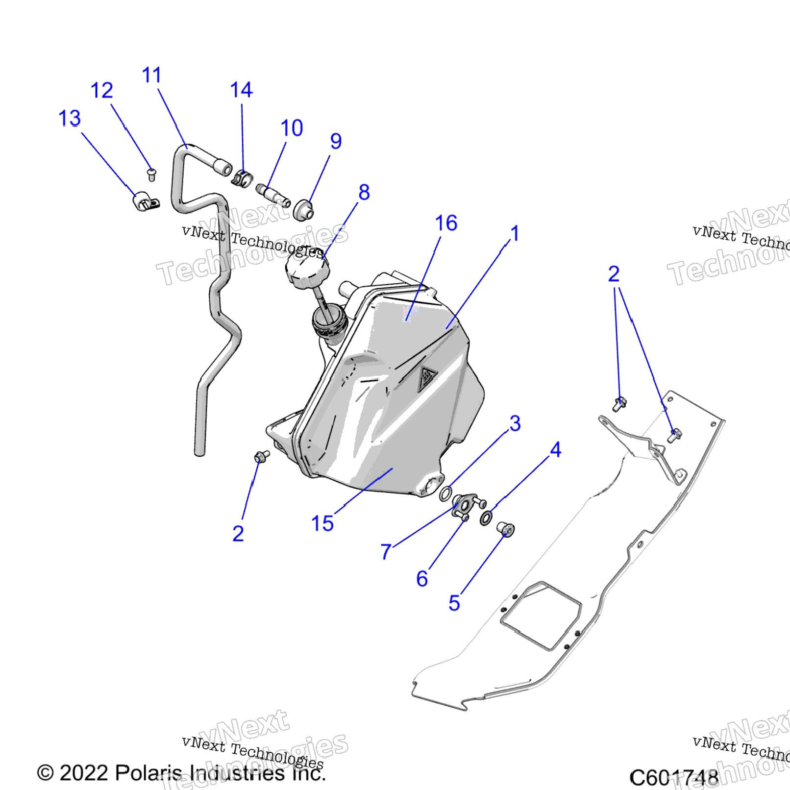 Engine, Oil Tank All Options