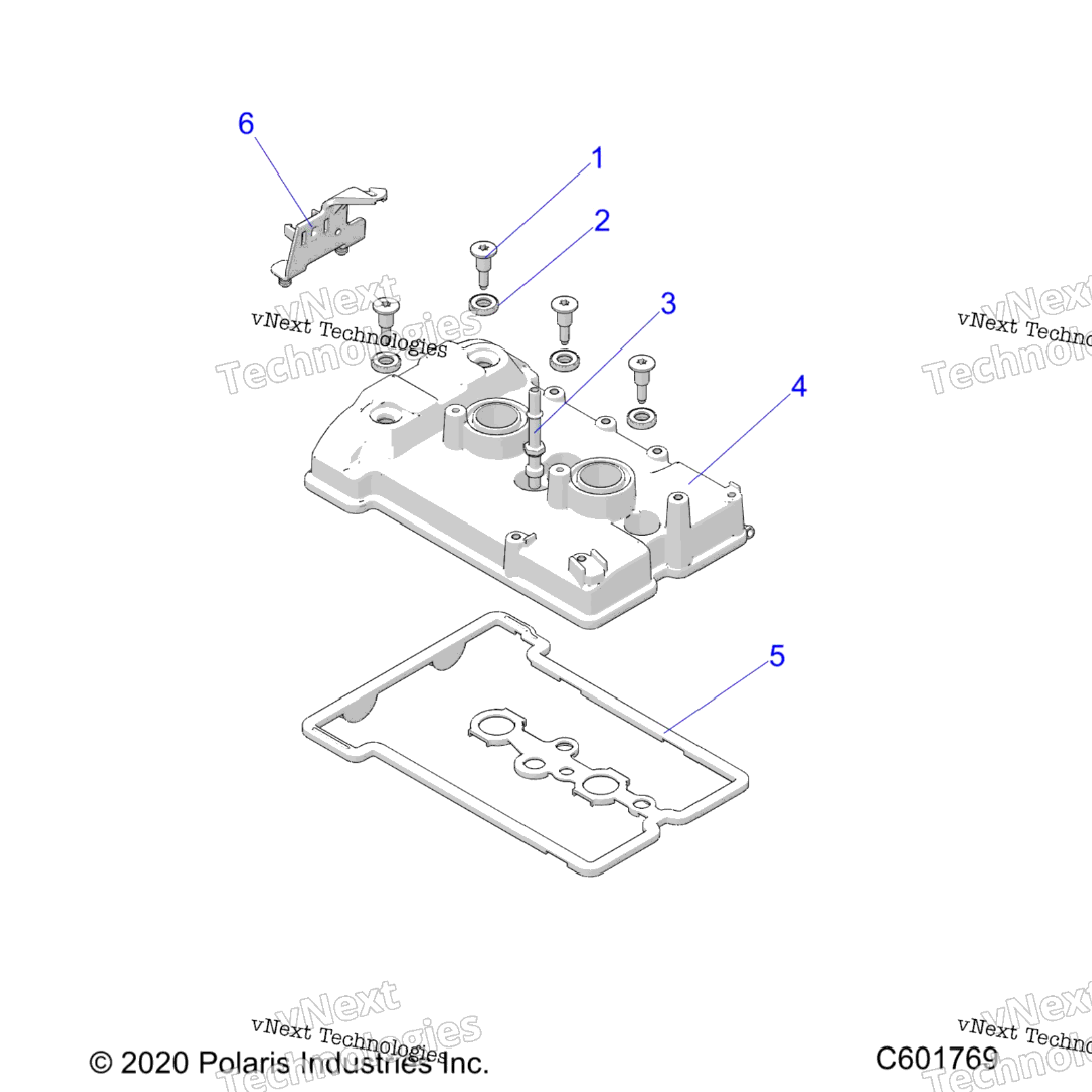 Engine, Valve Cover All Options