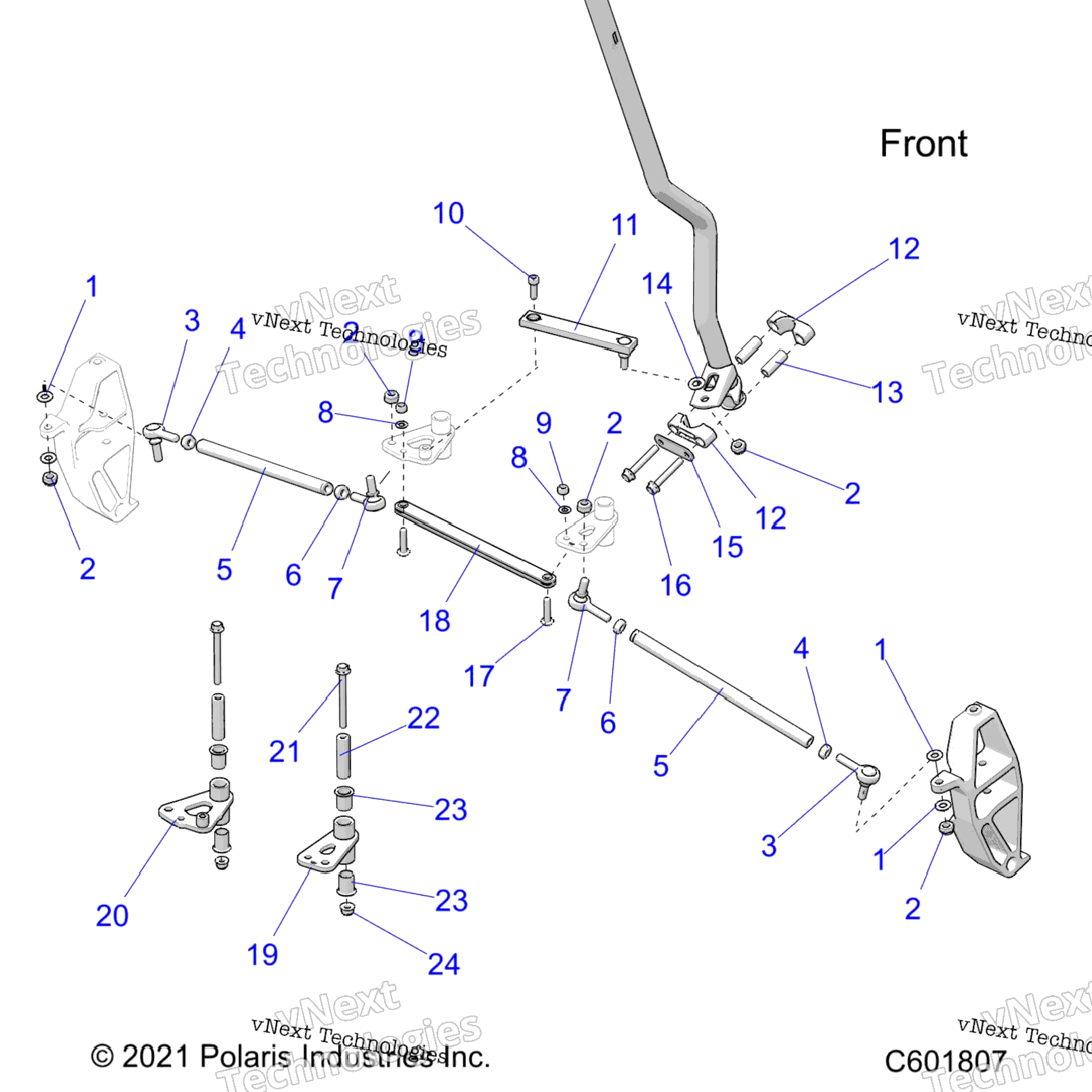 Steering, Lower All Options