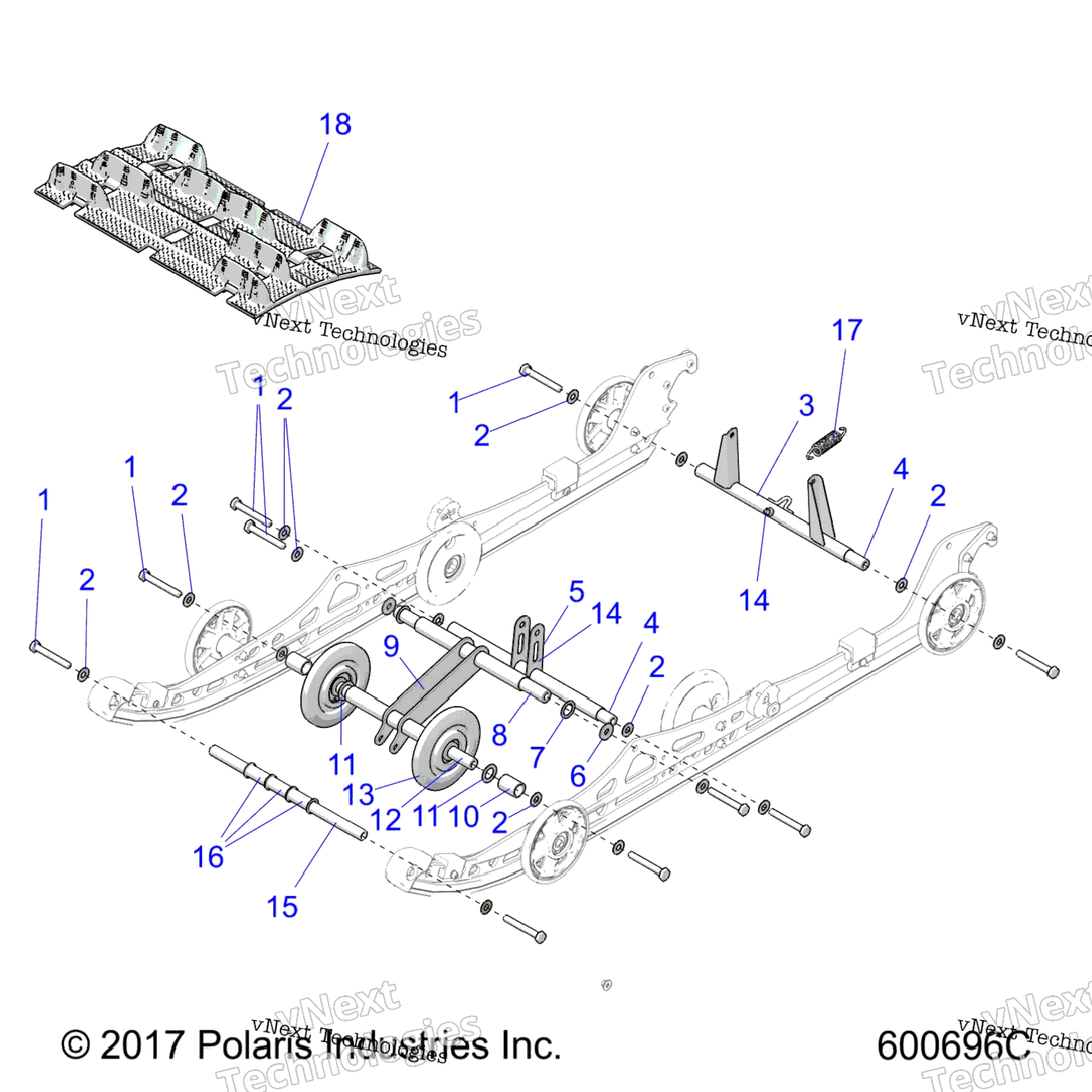 Suspension, Rear All Options