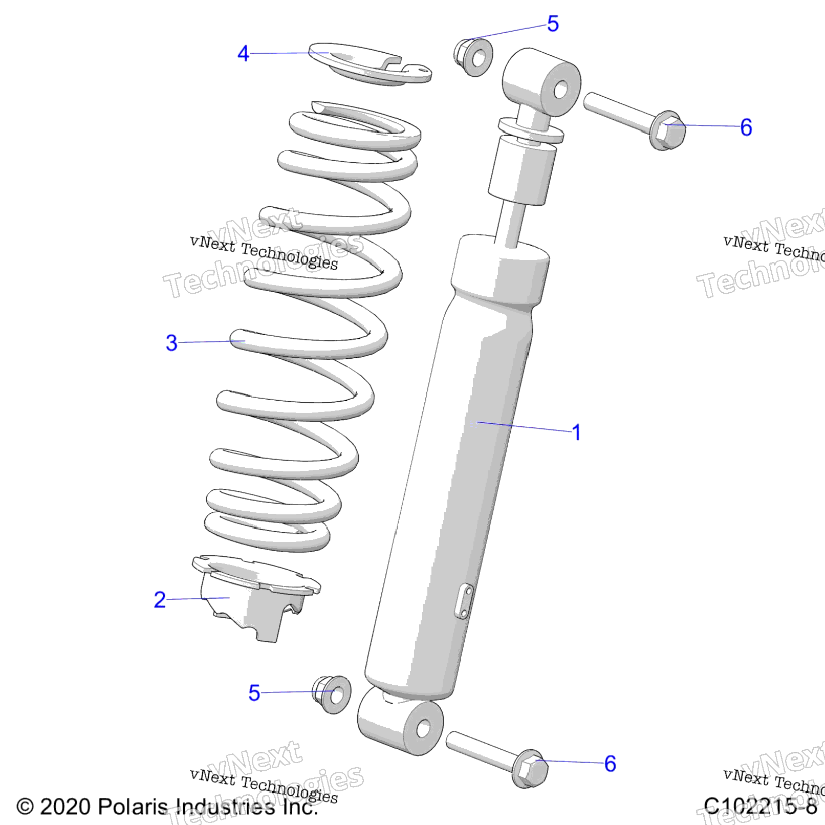 Suspension, Shock, Front