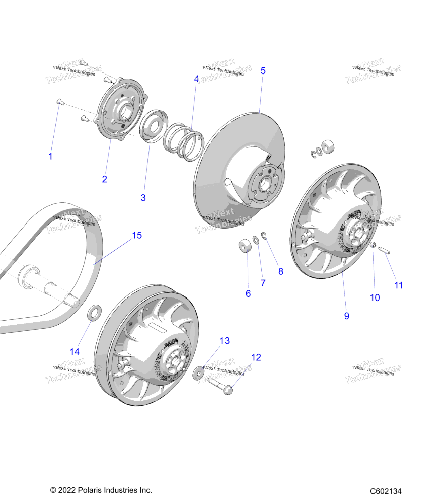 Drive Train, Clutch, Secondary