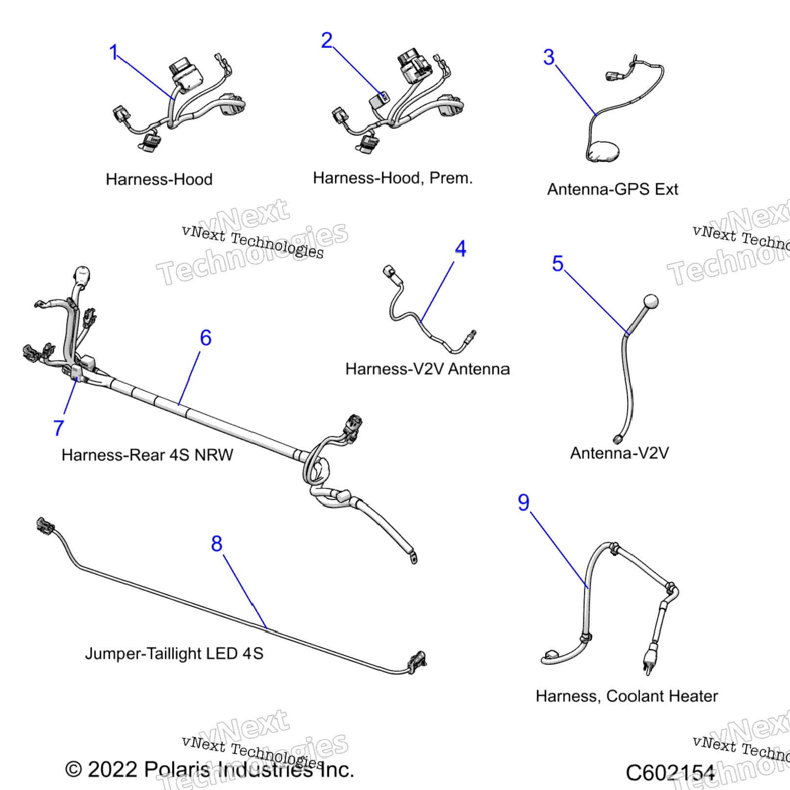 Electrical, Wire Harnesses, HoodJumpers, Gps