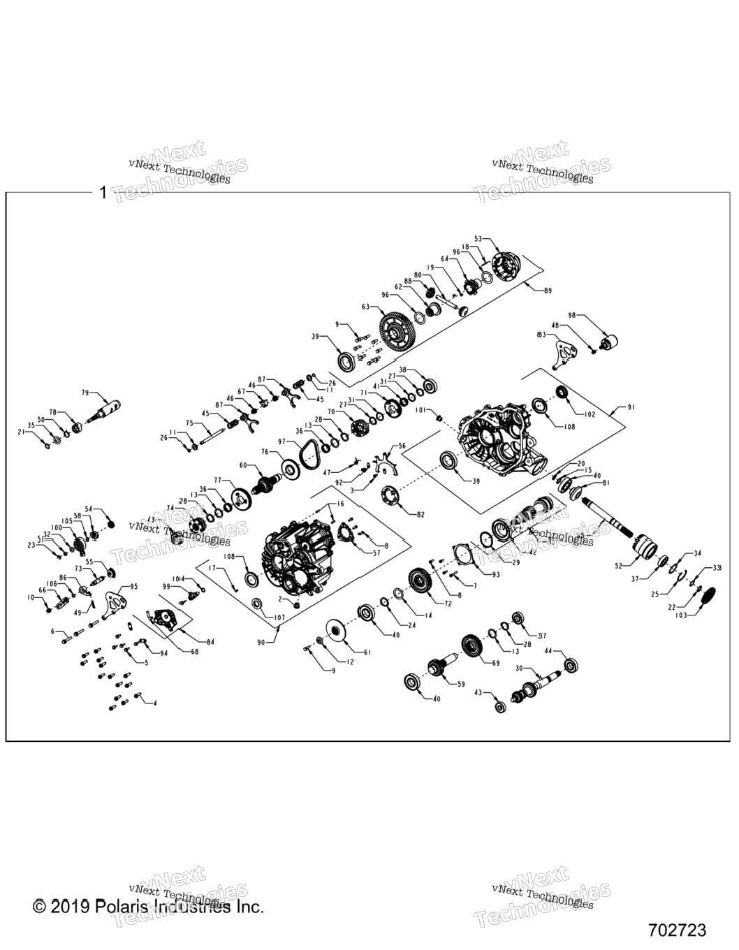 Drive Train, Main Gearcase Internals