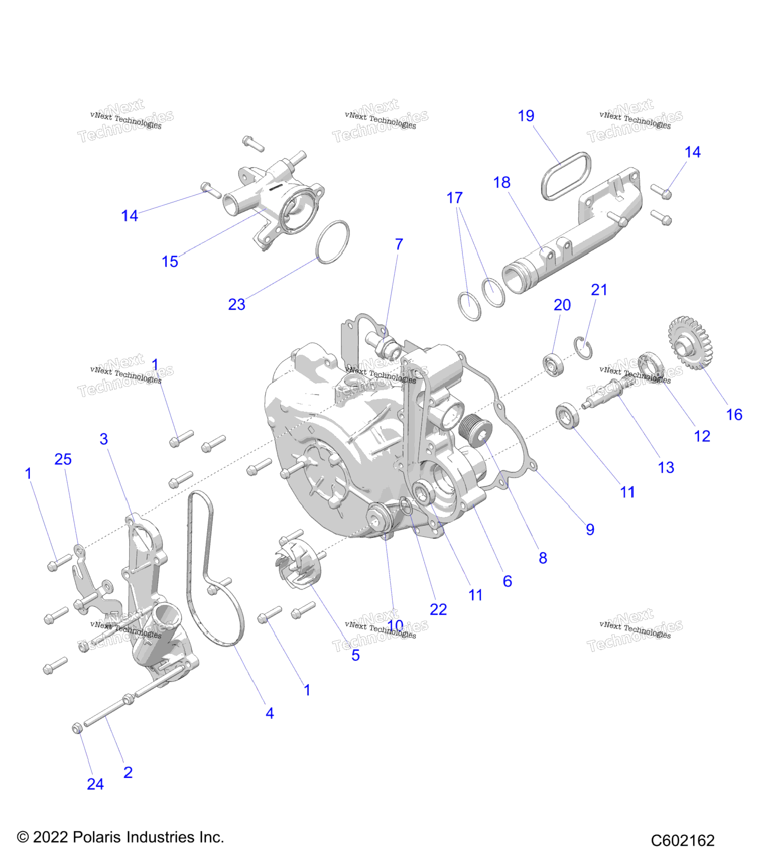 Engine, Cooling SystemWater Pump