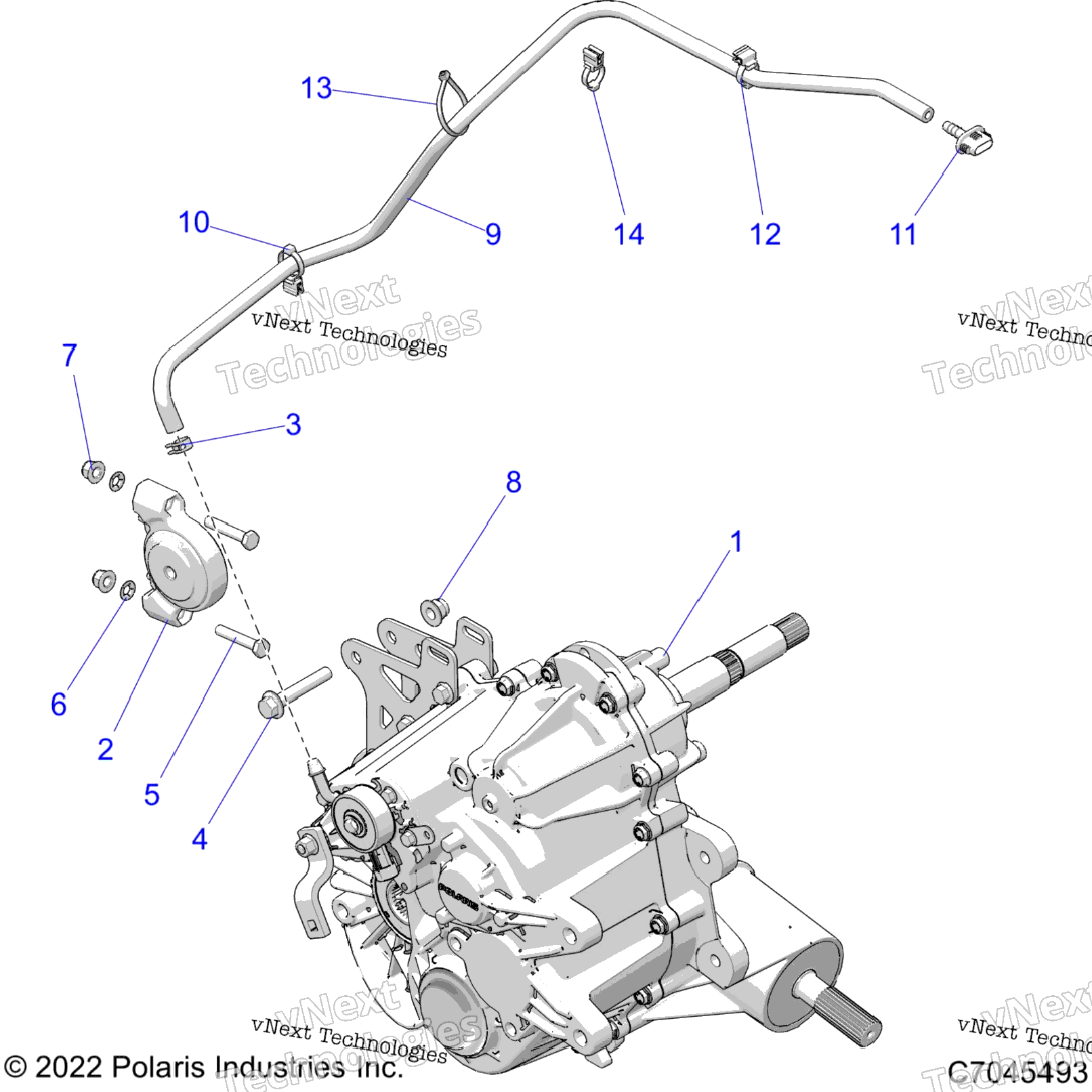 Drive Train, Main Gearcase Mounting