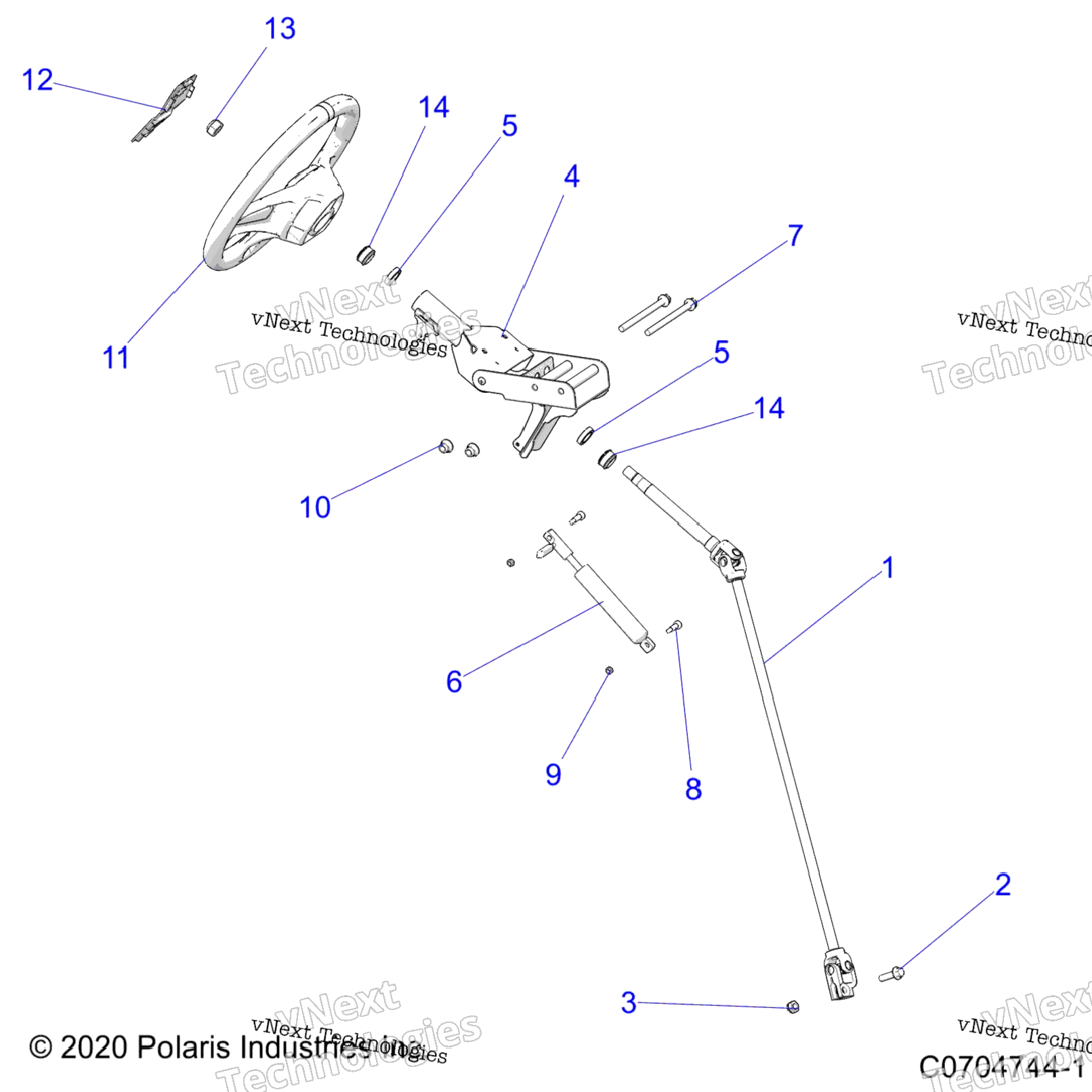 Steering, Steering Asm