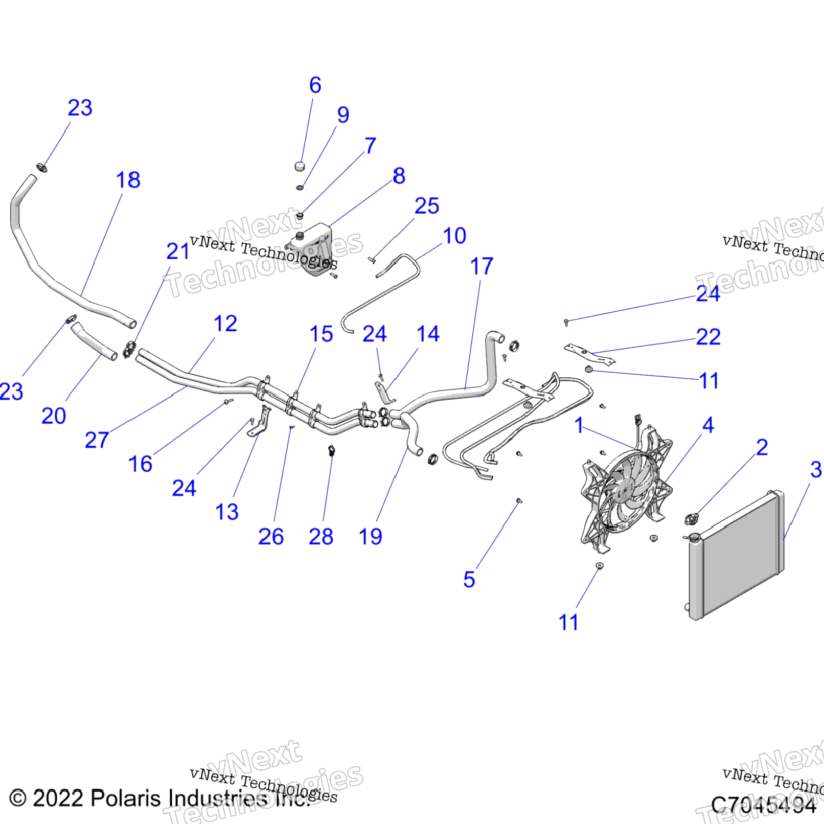 Engine, Cooling System