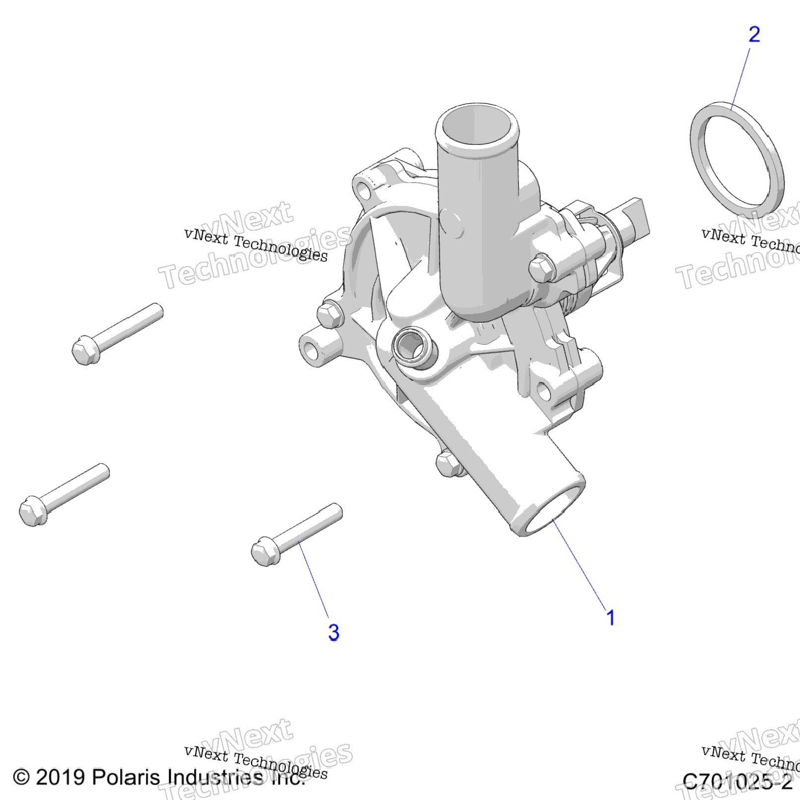 Engine, Cooling, Waterpump