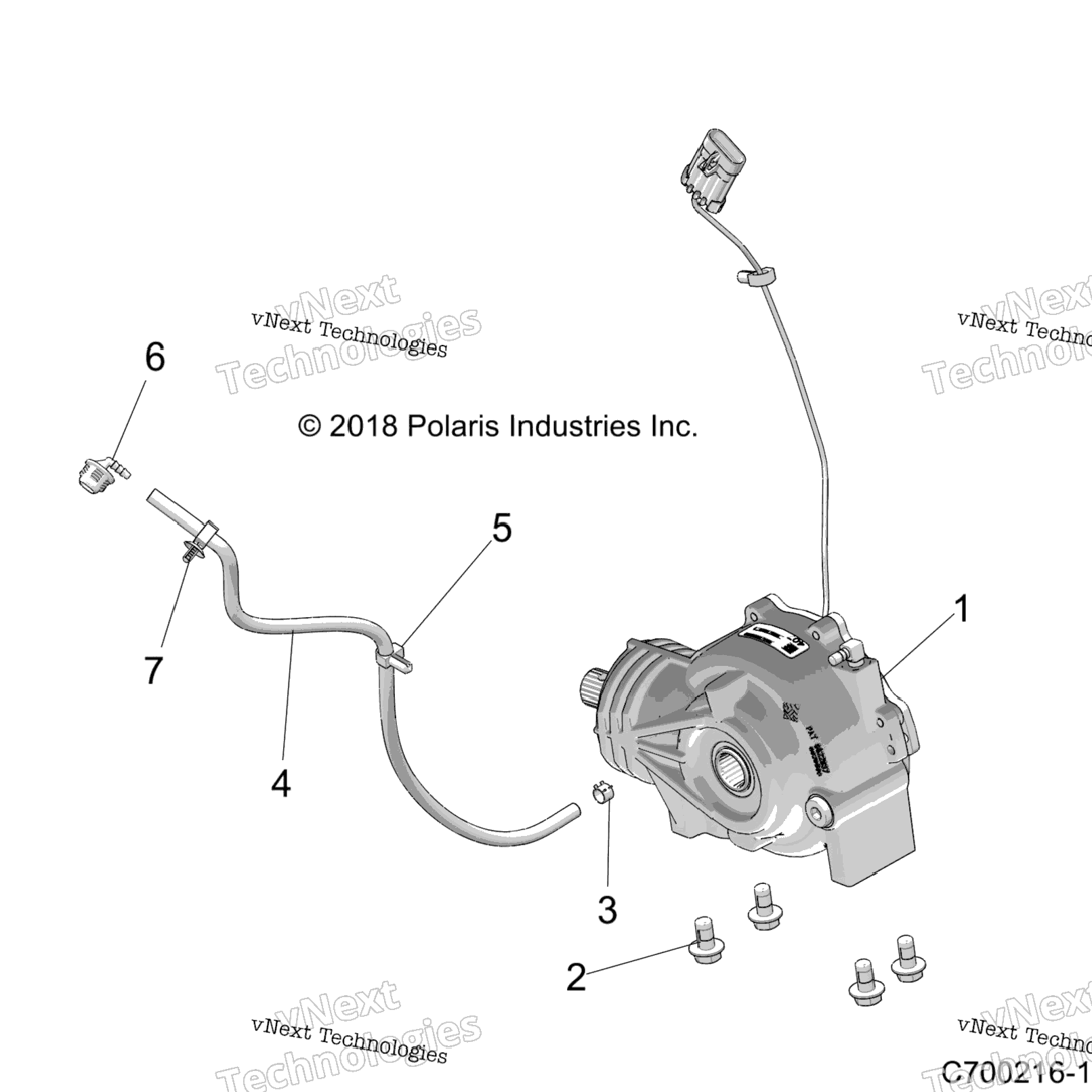 Drive Train, Front Gearcase Mounting