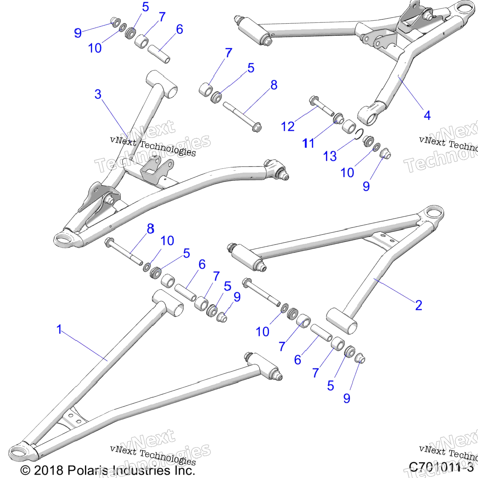 Suspension, Front Control Arms