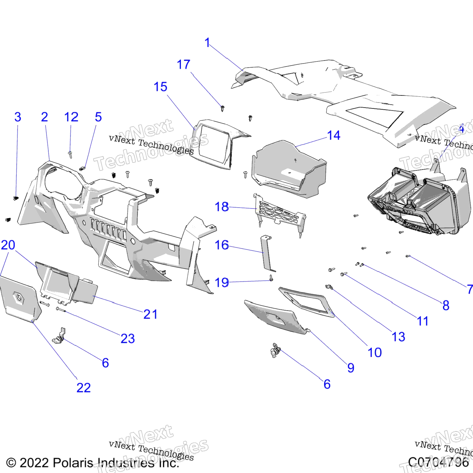 Body, Dash And Glovebox, Ride Command Z22a5k87a4