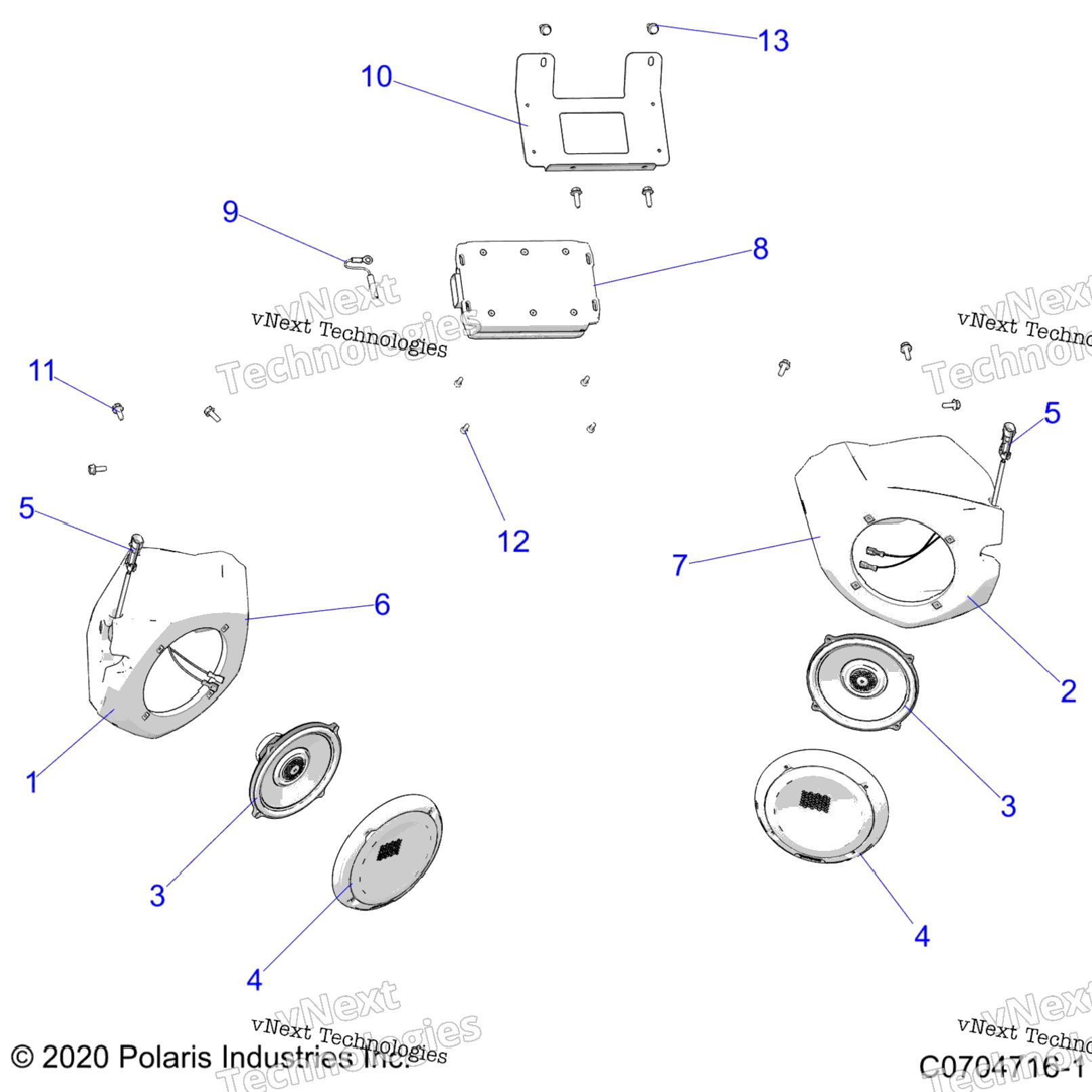 Electrical, Audio, Speakers, Ride Command Z22a5k87a4