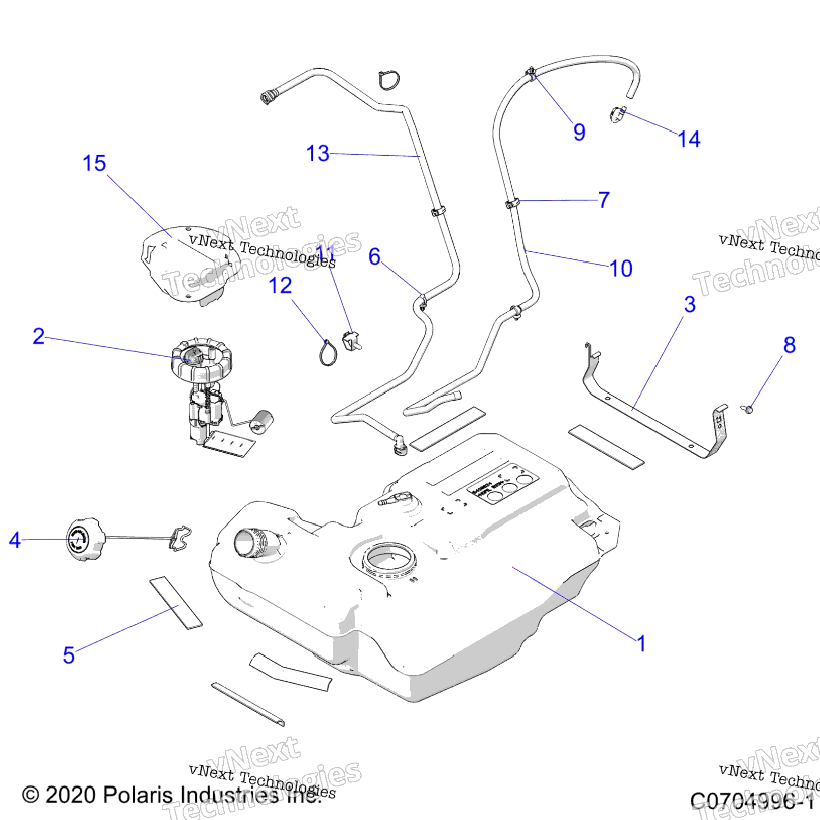 Fuel System, Tank