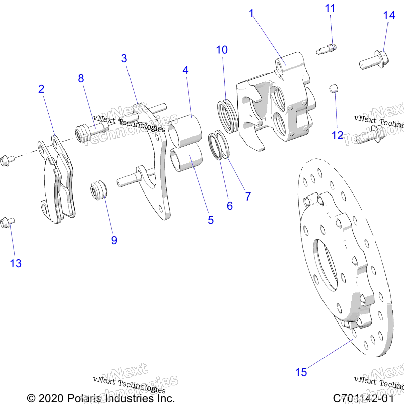 Brakes, Caliper, Rear Z22rgl2kapAlBkBpBt