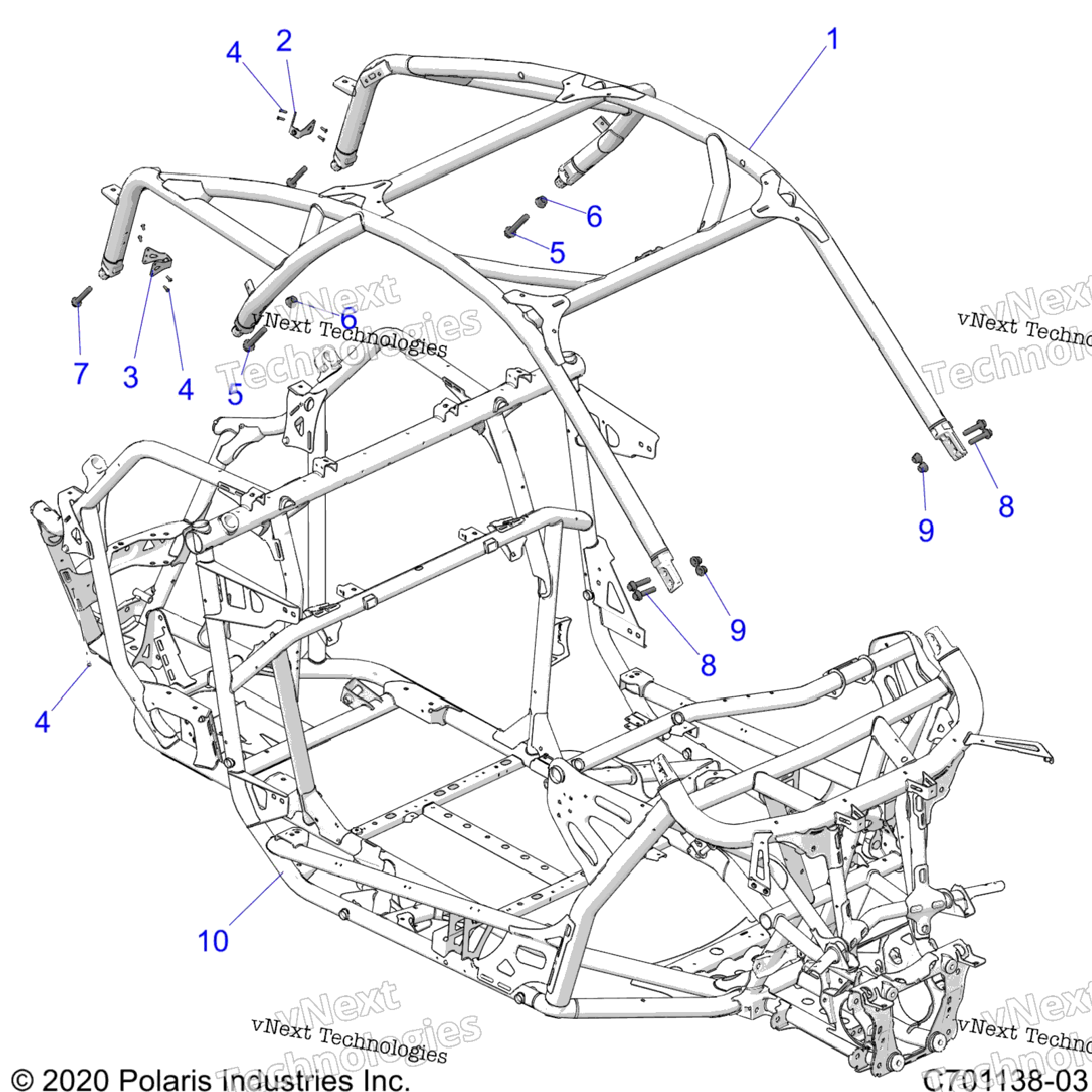 Chassis, Cab Frame Z22rgl2kapAlBkBpBt