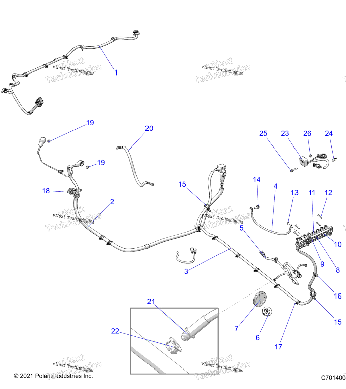 Electrical, Wire Harness, Peripheral Z22rgl2kapAlBkBpBt