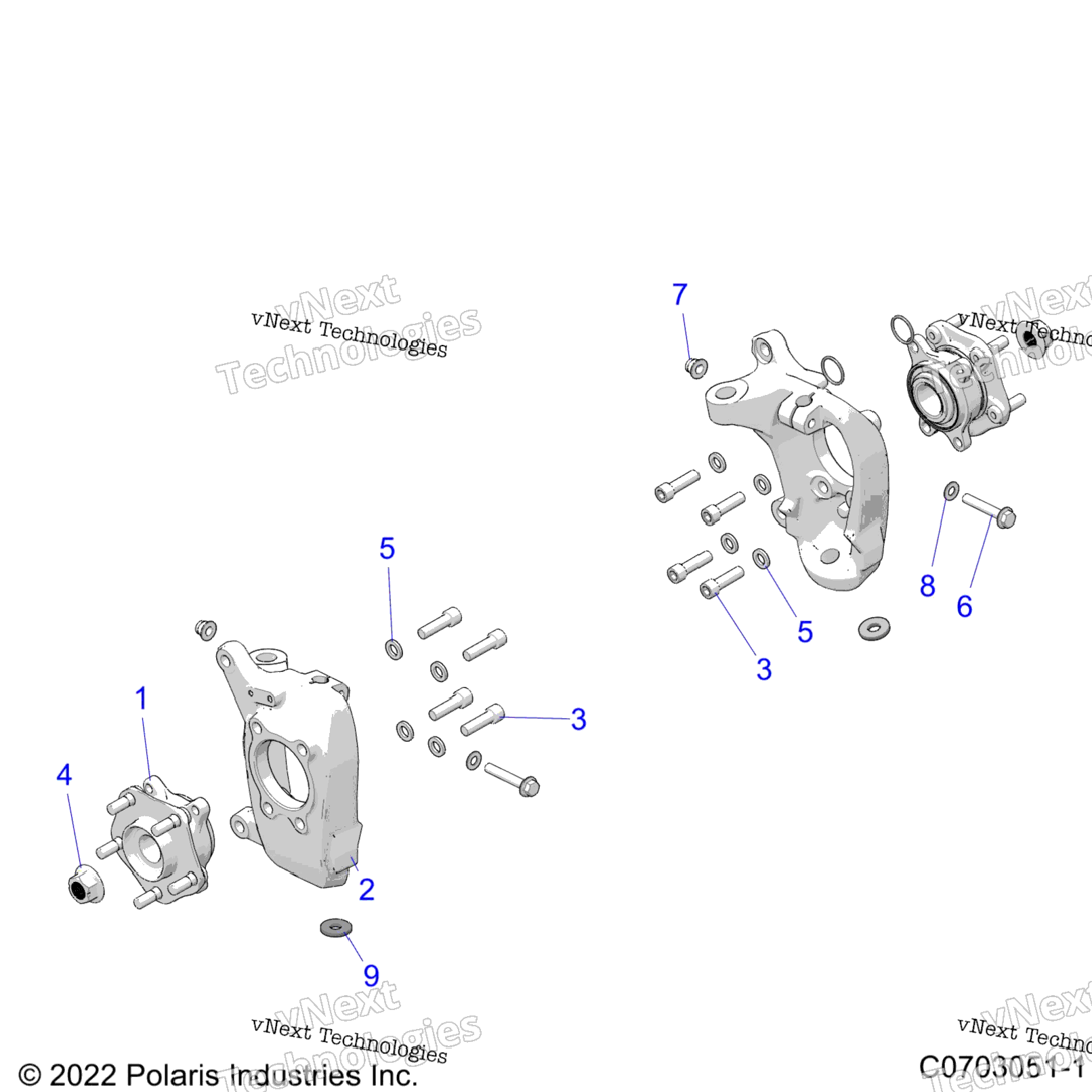 Suspension, Front Carrier And Hub Z22rgl2kapAlBkBpBt