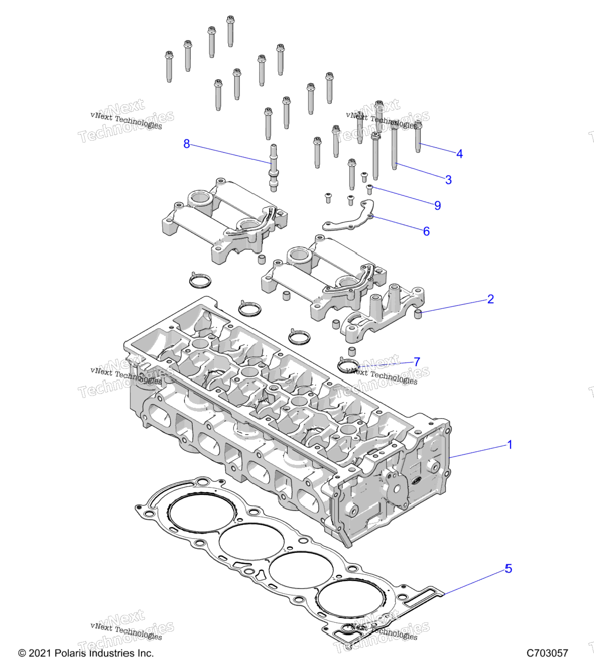 Engine, Cylinder Head