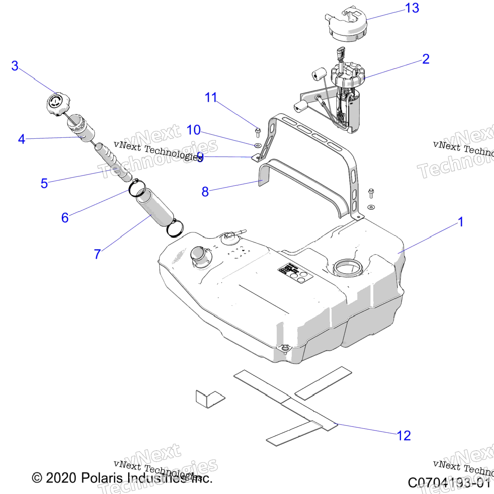 Fuel System, Fuel Tank