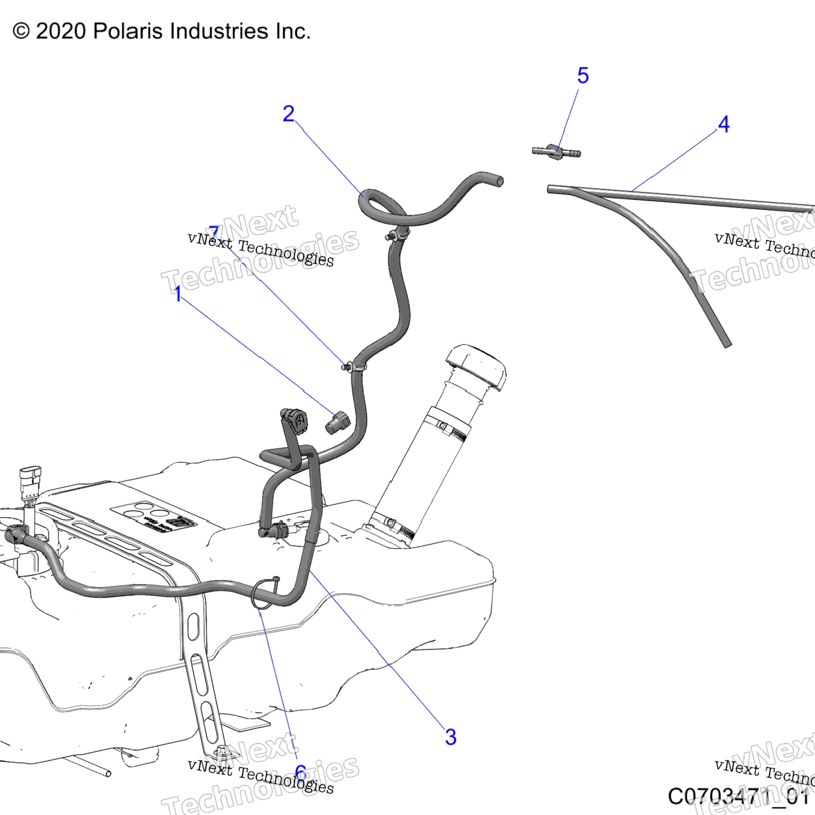 Fuel System, Lines, Std