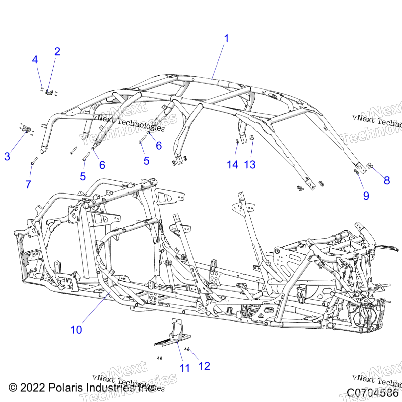 Chassis, Cab And Main Frame Z22rml2kalApBkBlBpBt