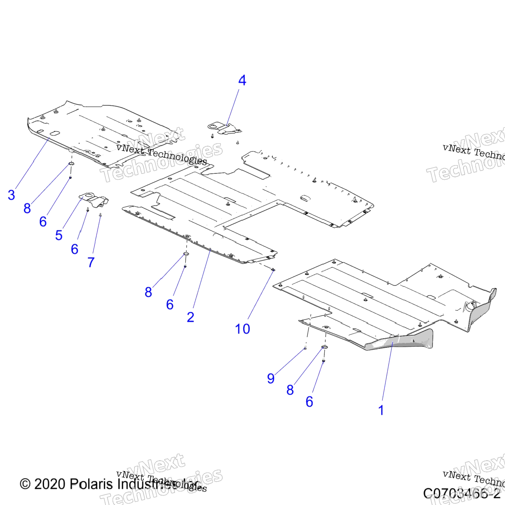 Chassis, Skid Plates Z22rml2kalApBkBlBpBt