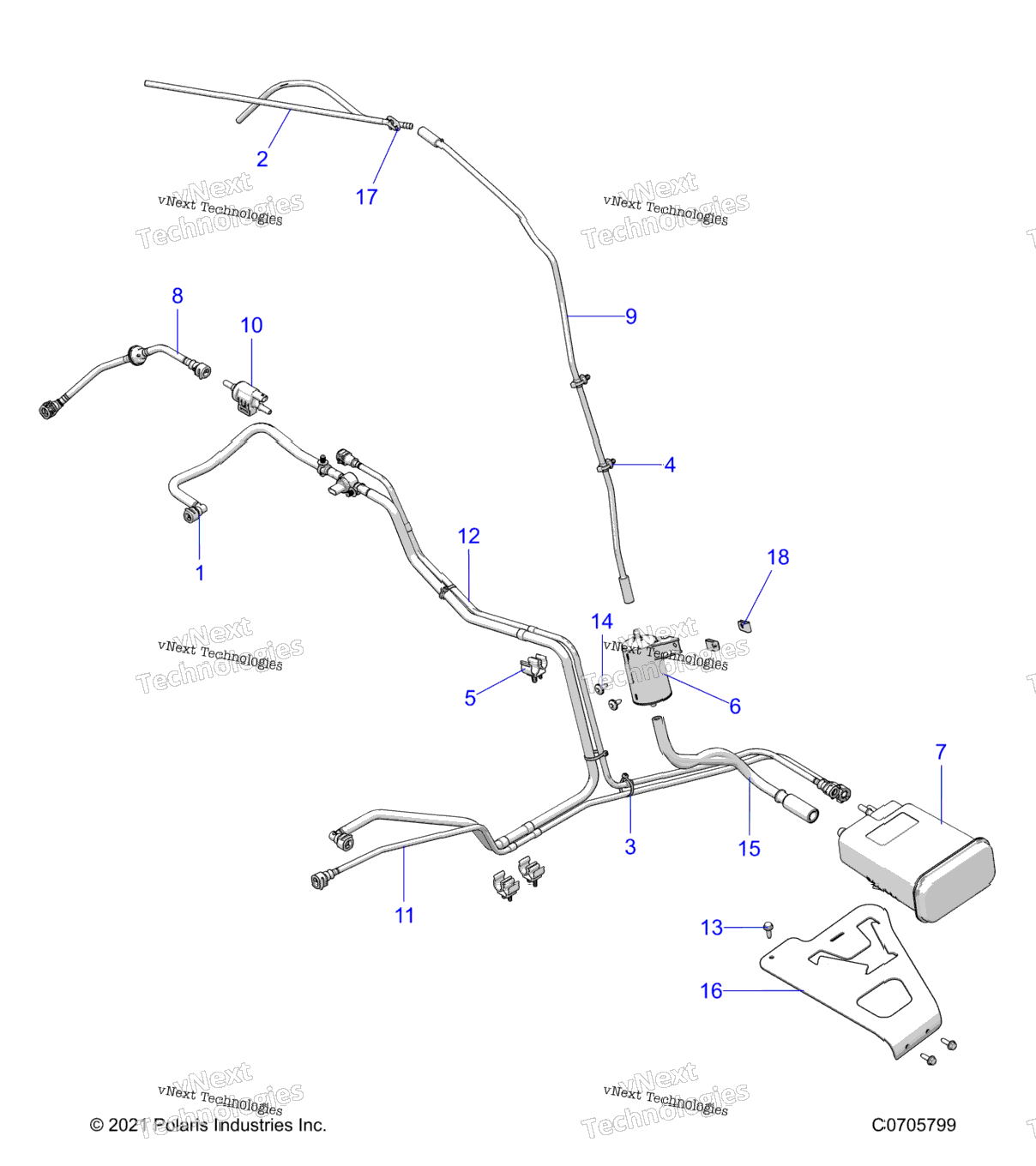 Fuel Systems, Lines, Evap Z22m4c92bs\Z92bs