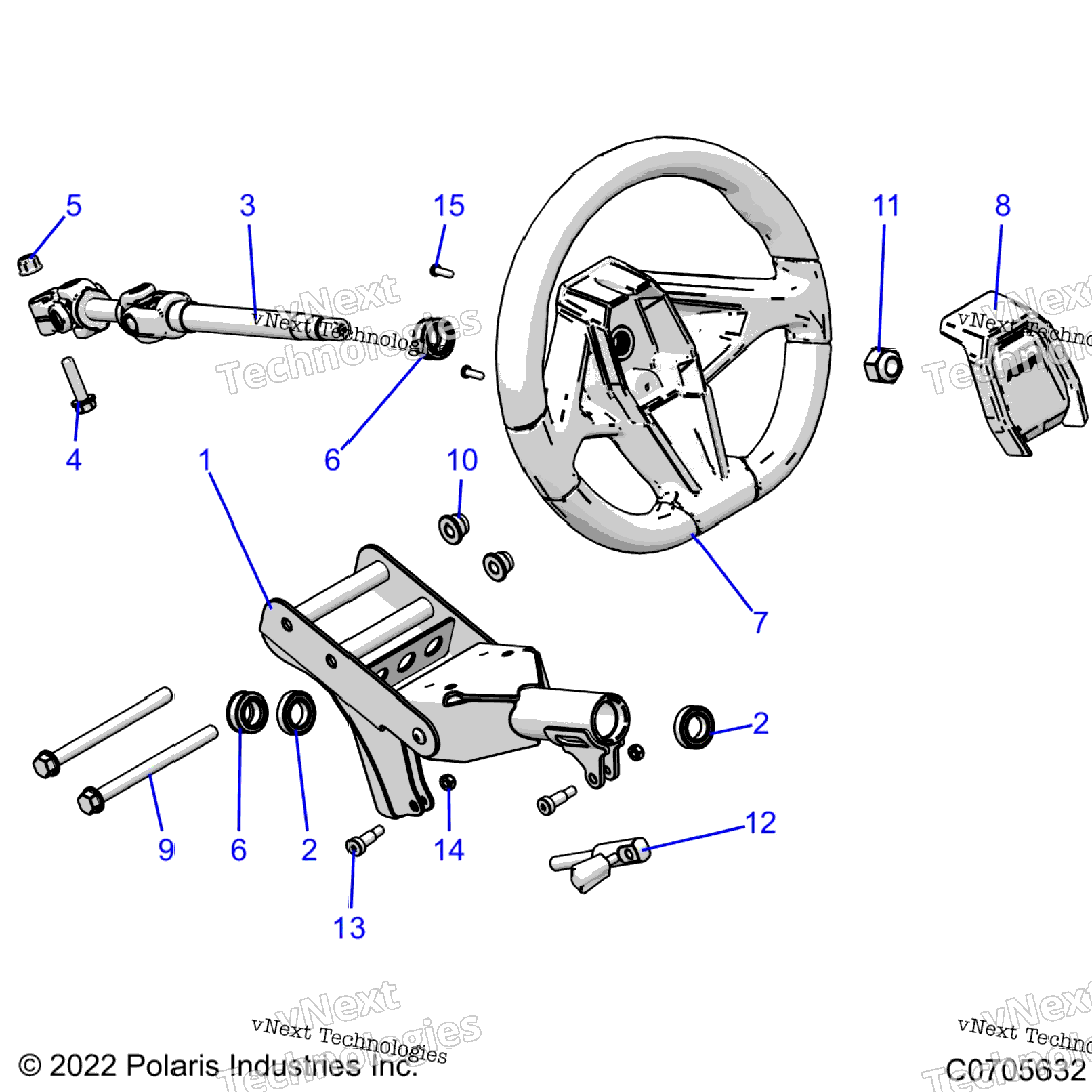 Steering, Upper, Standard