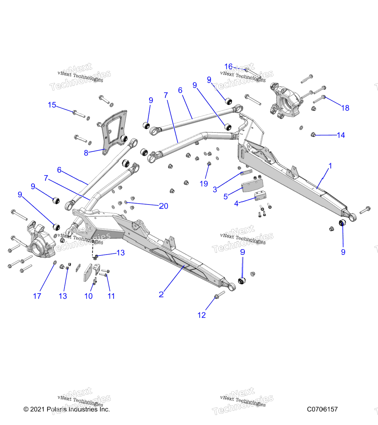 Suspension, Rear Control Arms