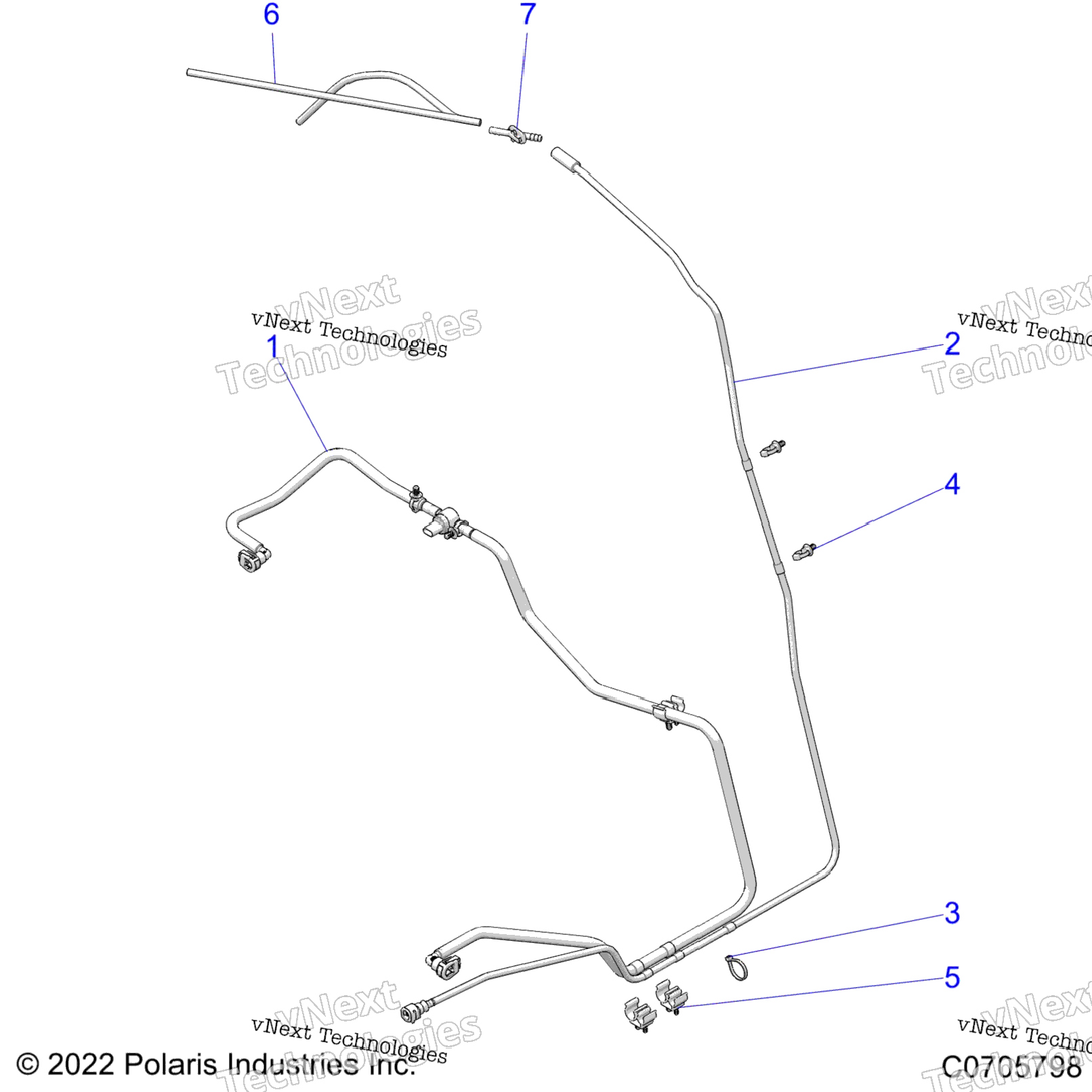 Body, Fuel Lines, Std