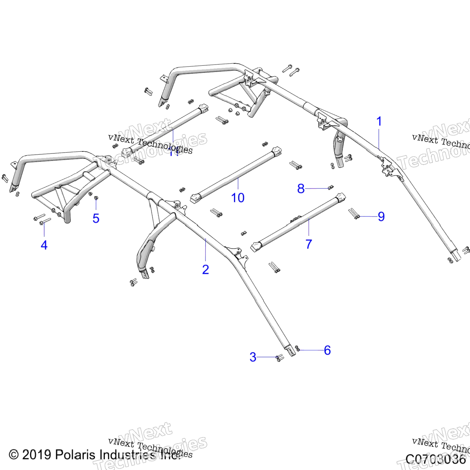 Chassis, Cab Frame