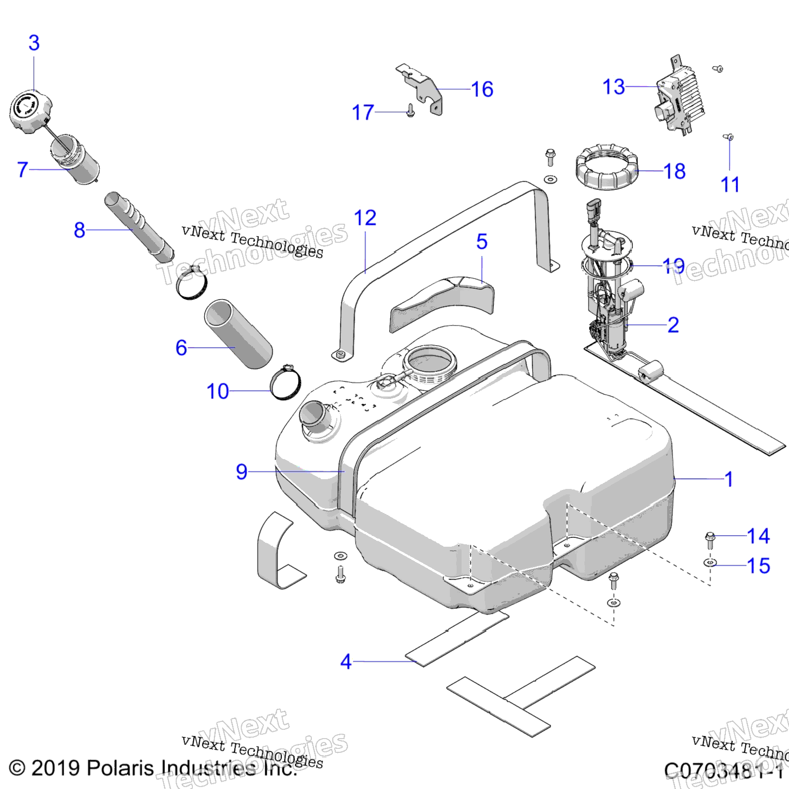 Fuel System, Tank