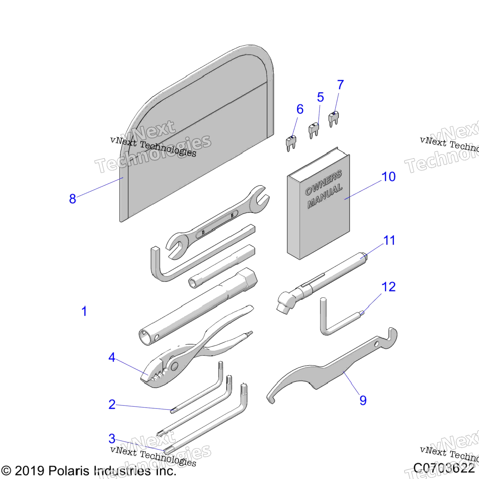 Reference, Owners Manual And Tool Kit