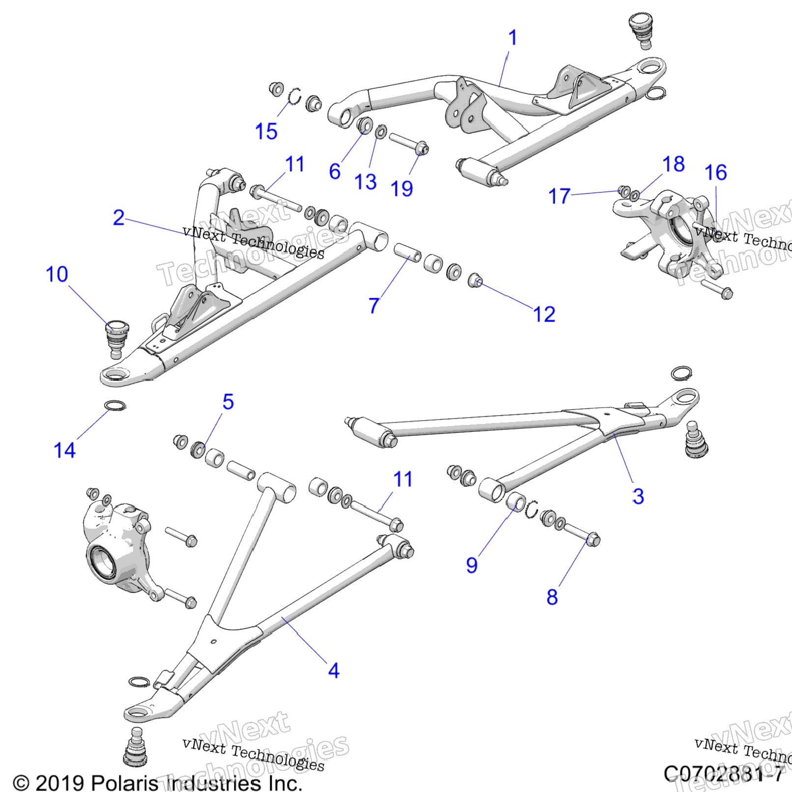 Suspension, Front Control Arms