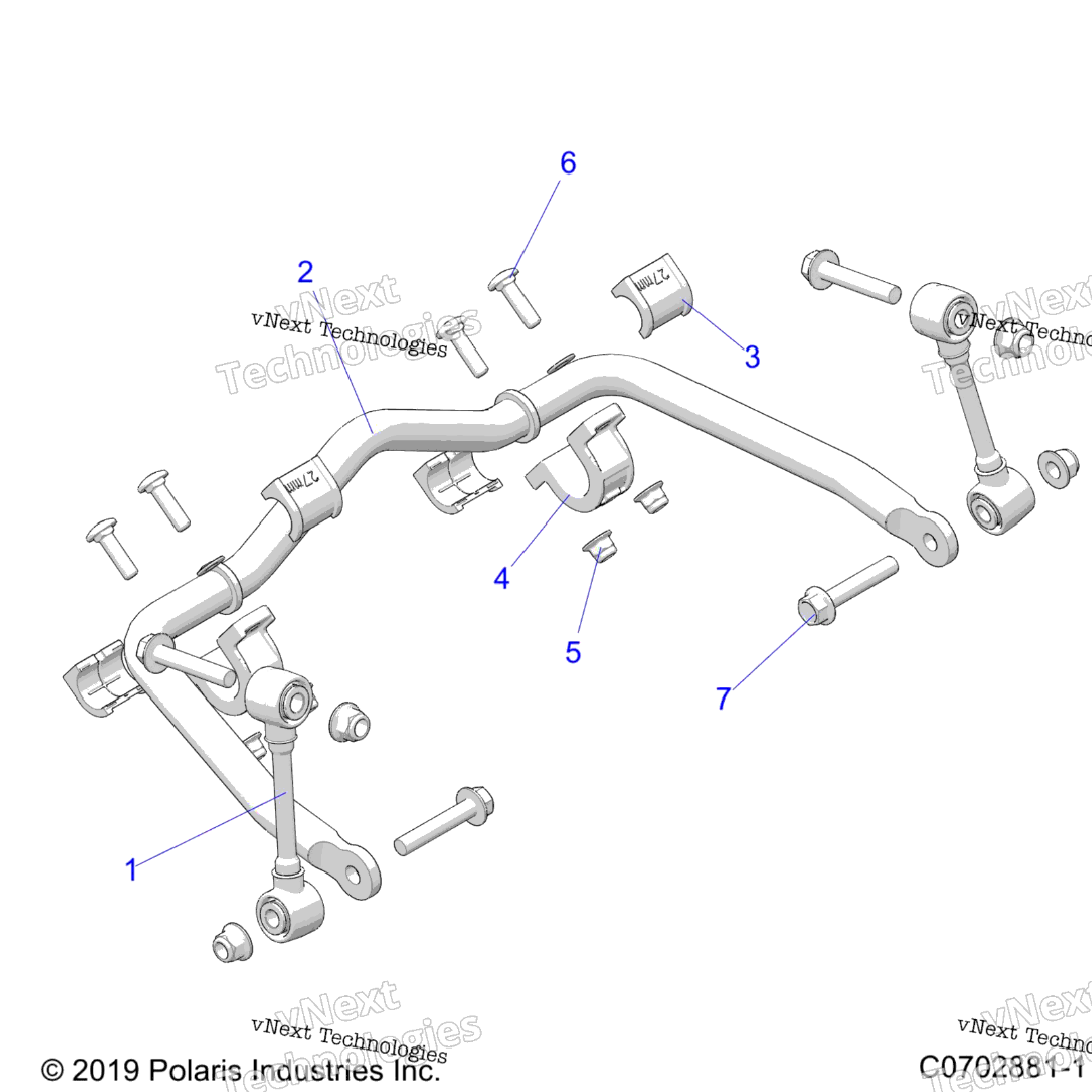 Suspension, Front Stabilizer Bar