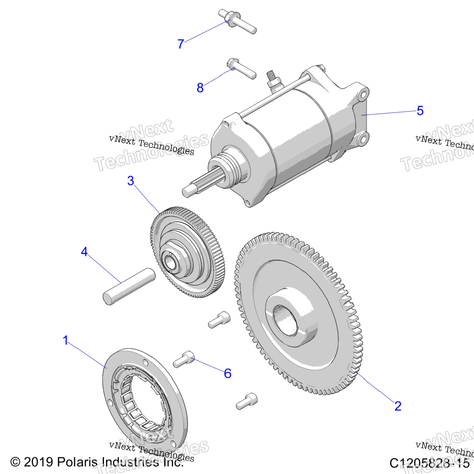 Engine, Starter