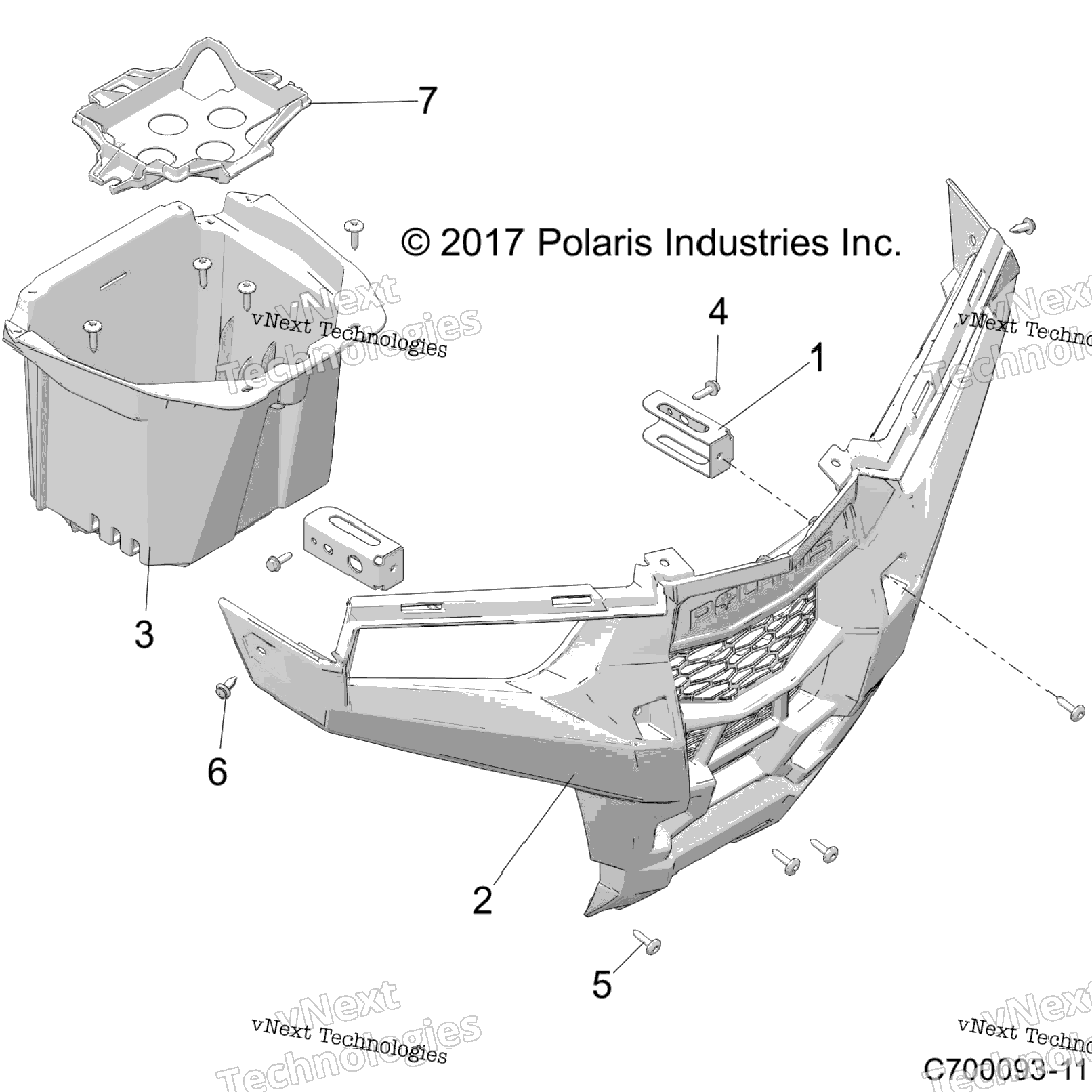 Body, Front Fascia