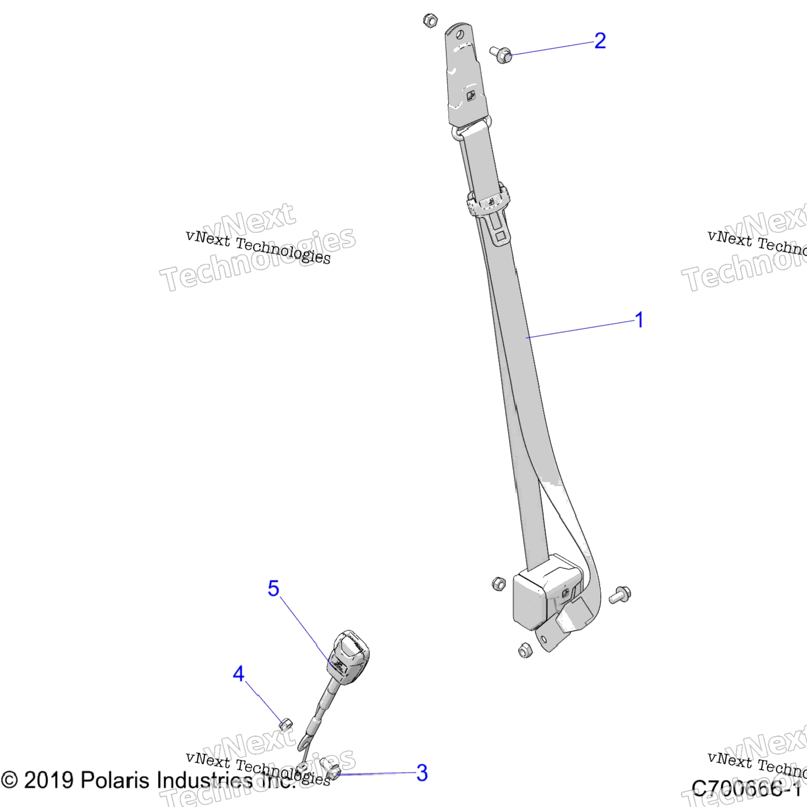 Body, Seat Belt Mounting