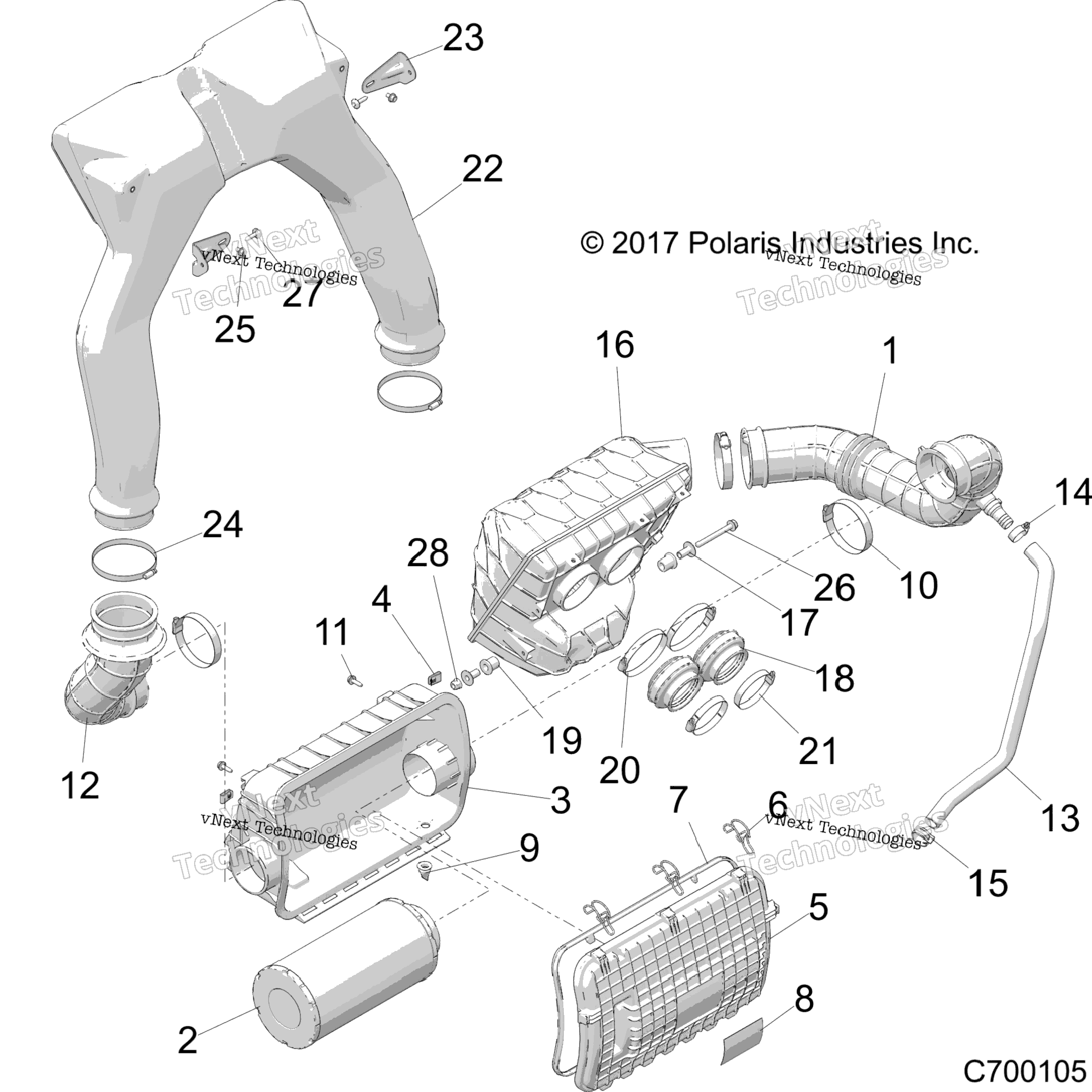 Engine, Air Intake System