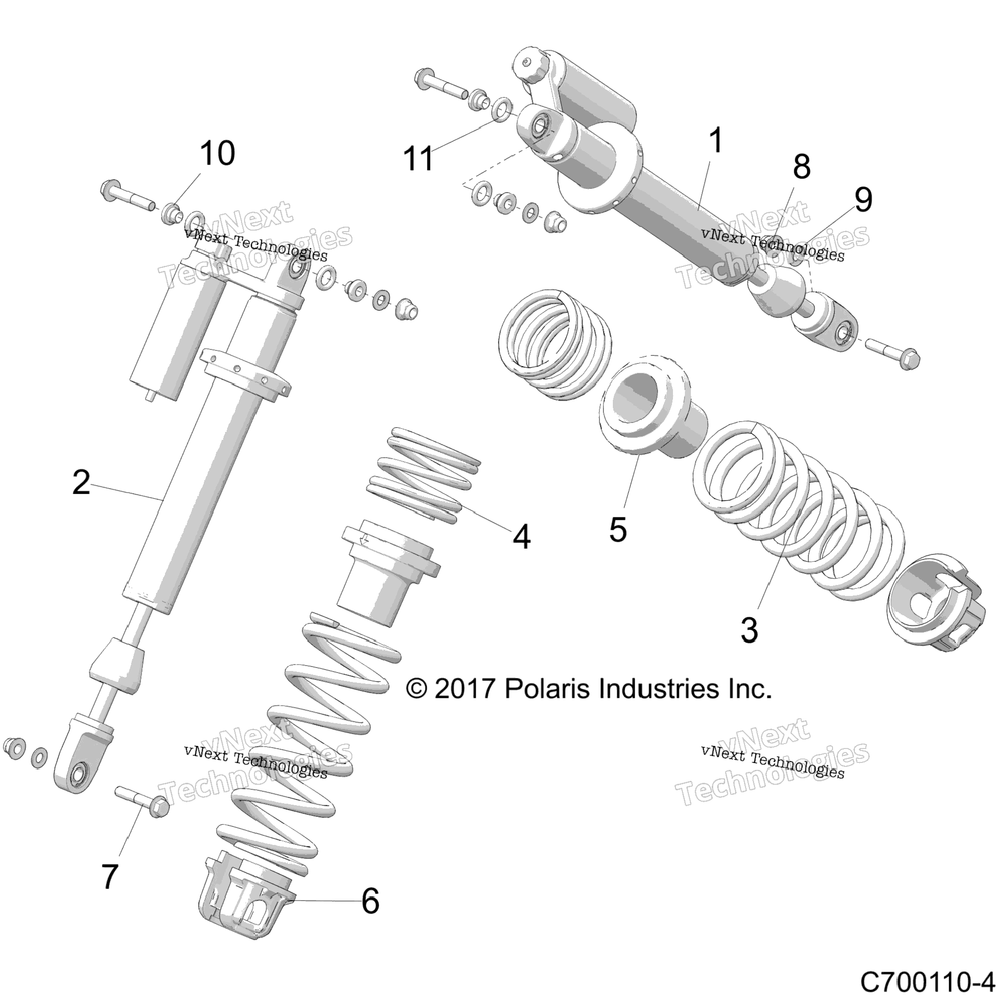 Suspension, Front Shock Mounting