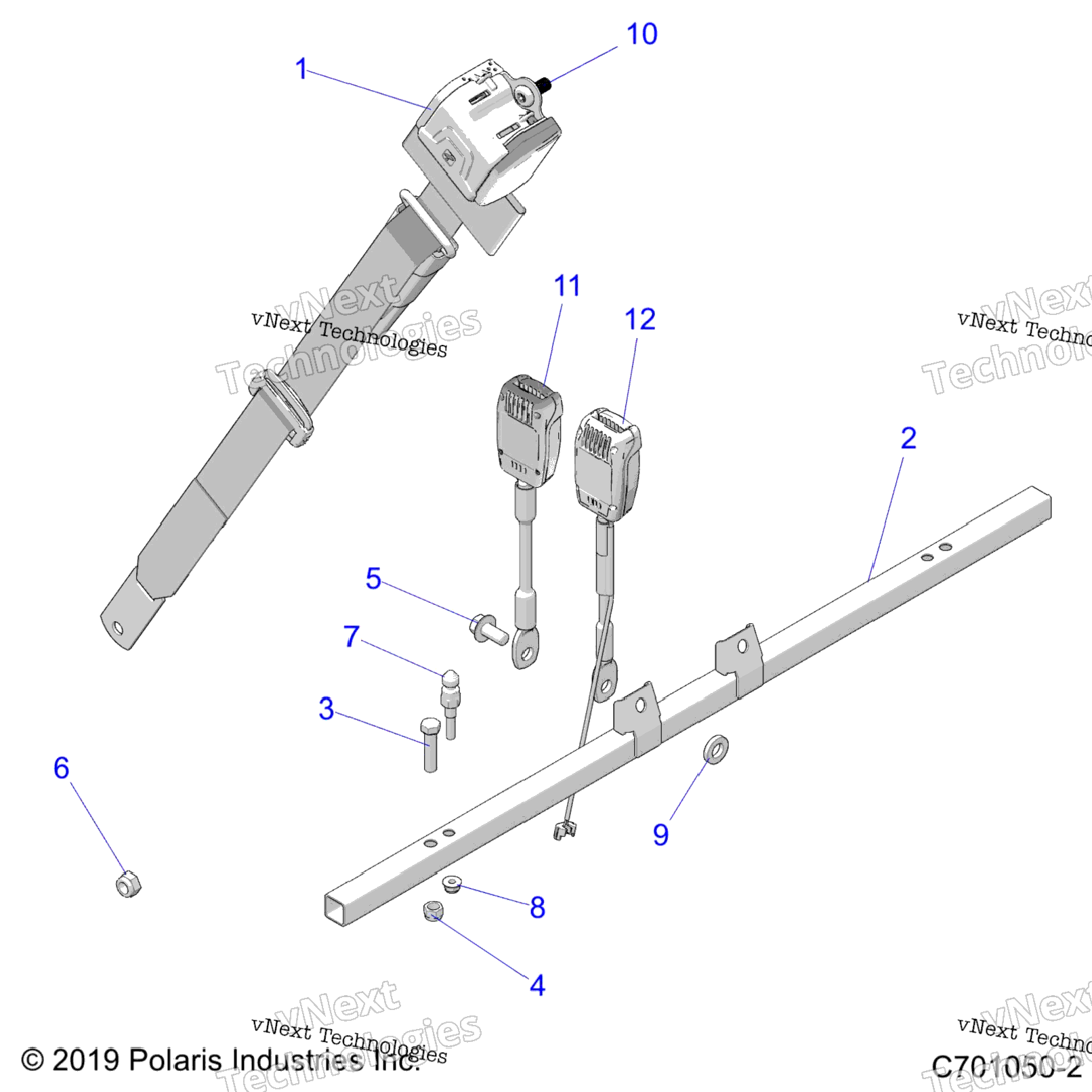 Body, Seat Mounting & Belts