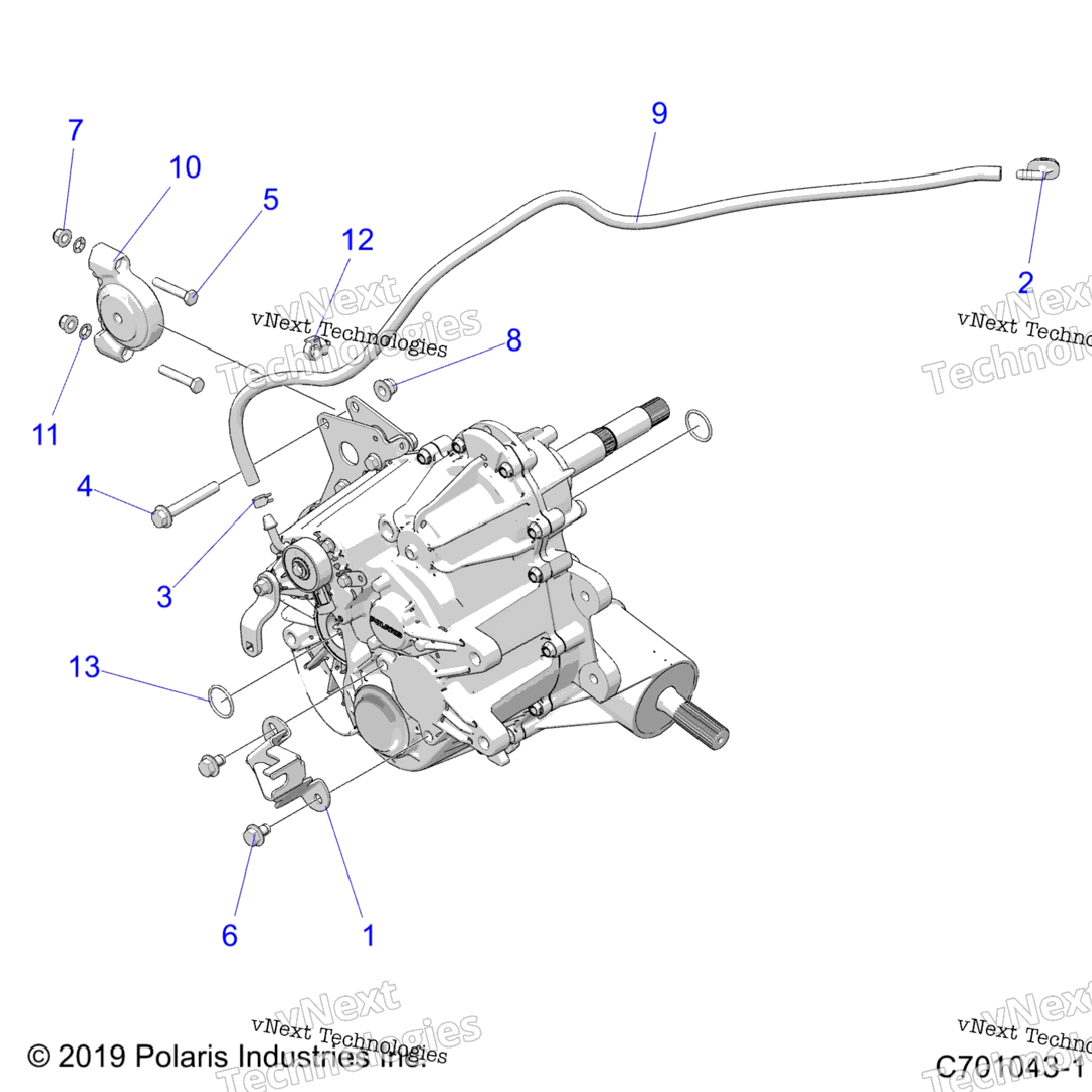 Drive Train, Main Gearcase Mounting