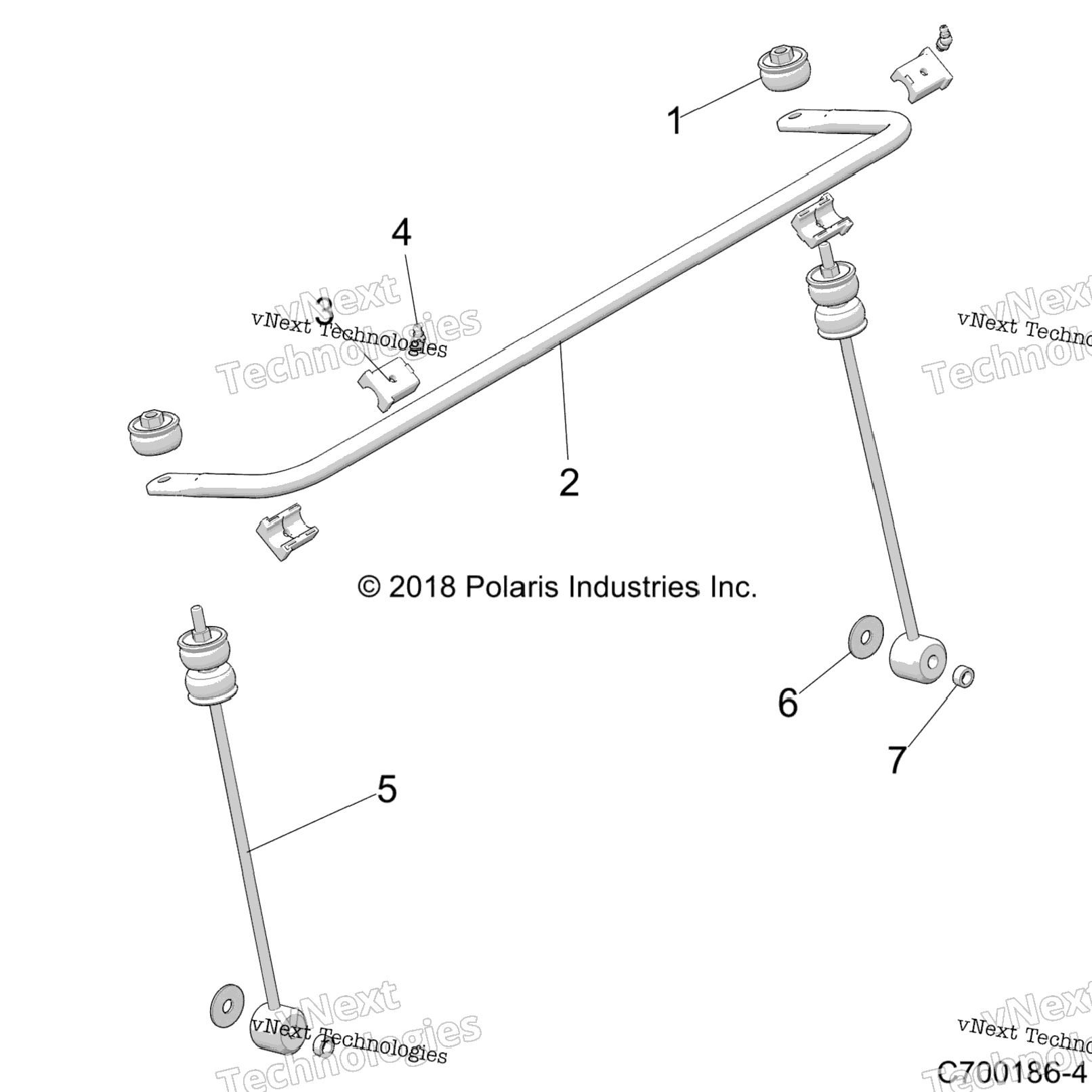 Suspension, Front, Stabilizer Bar